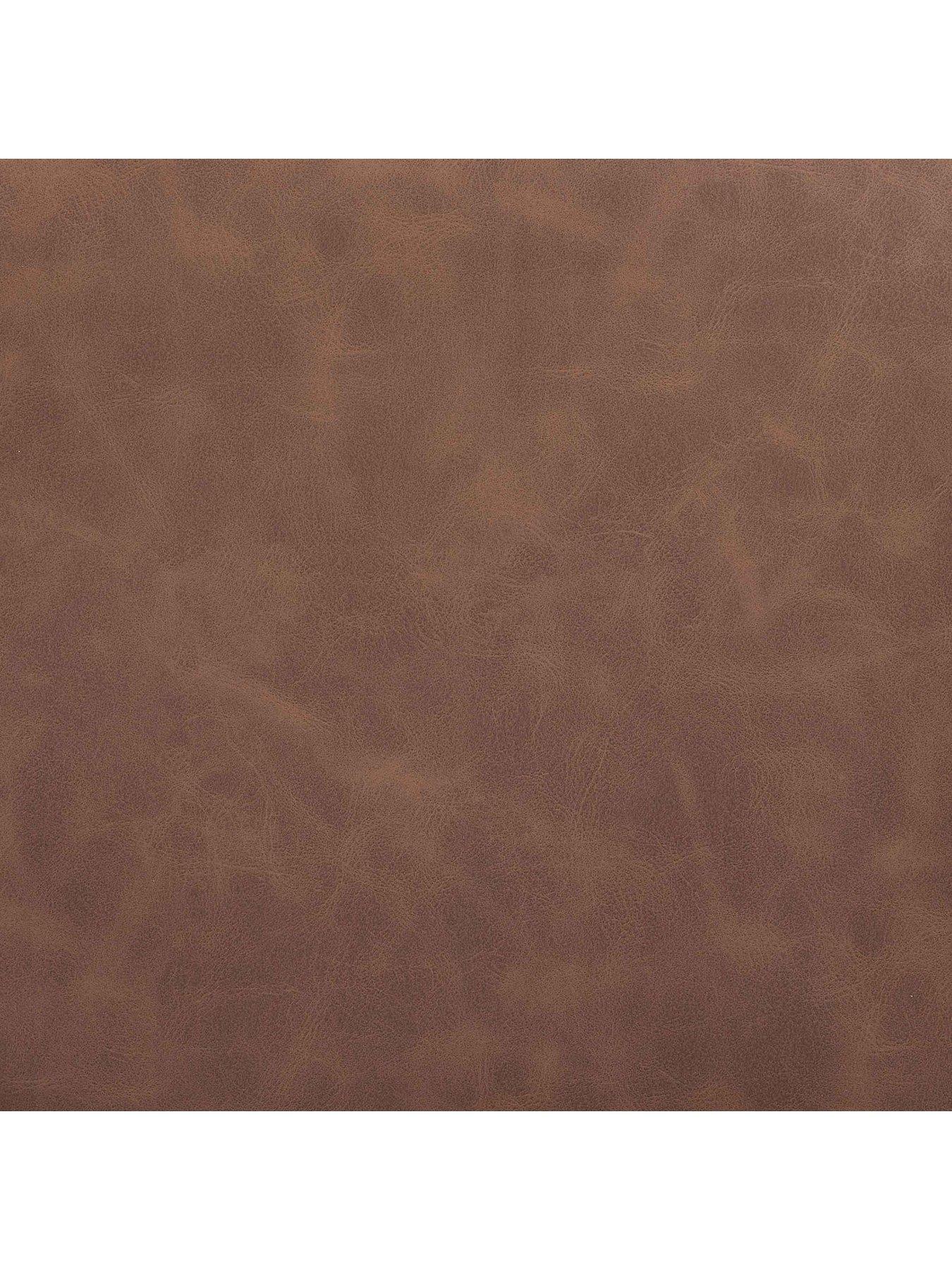 Image 7 of 7 of Dusk Hattie Set Of 2 Dining Chairs - Faux Leather Tan