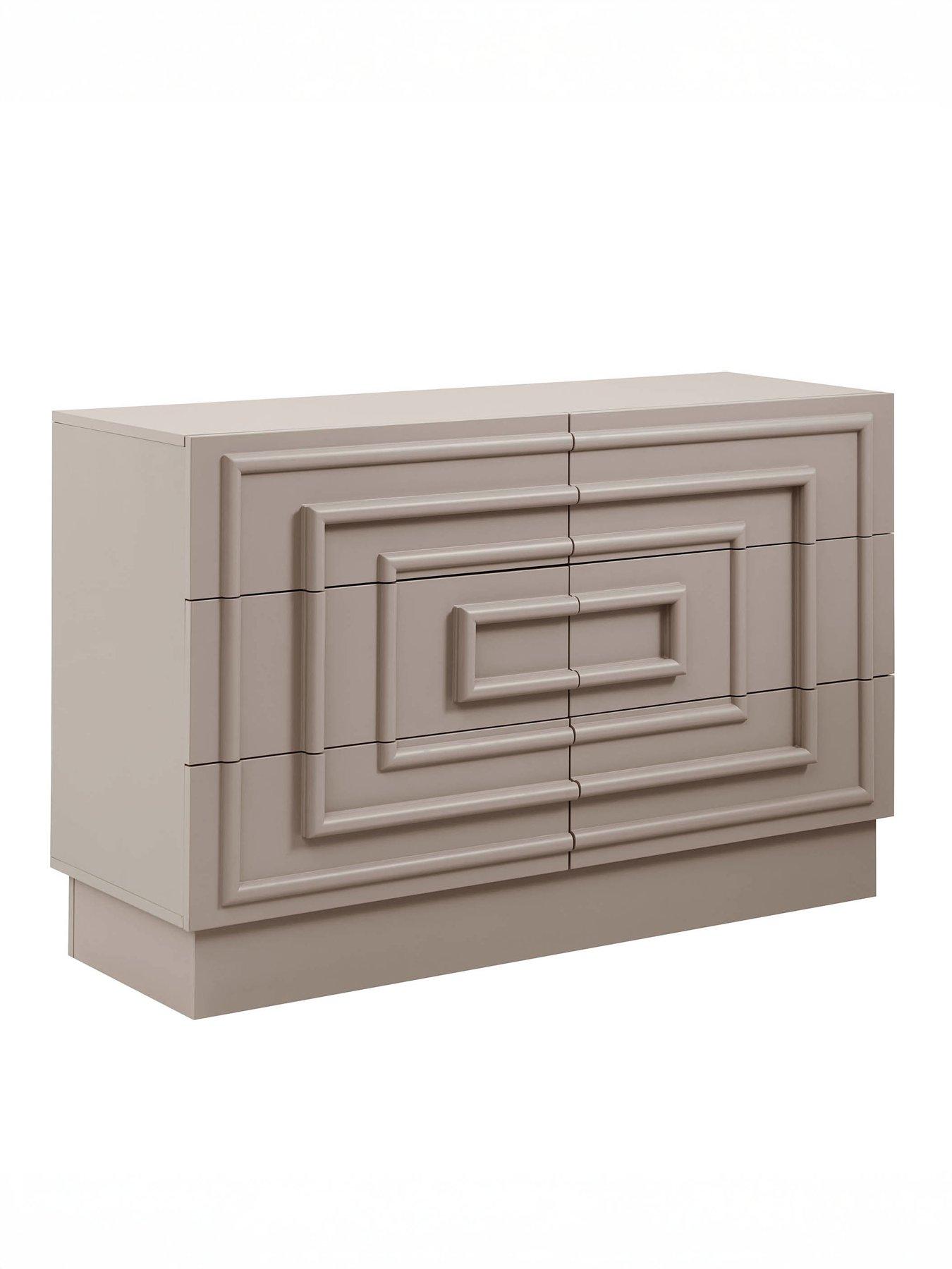 Image 4 of 7 of Dusk Harlow 6 Drawer Chest - Taupe