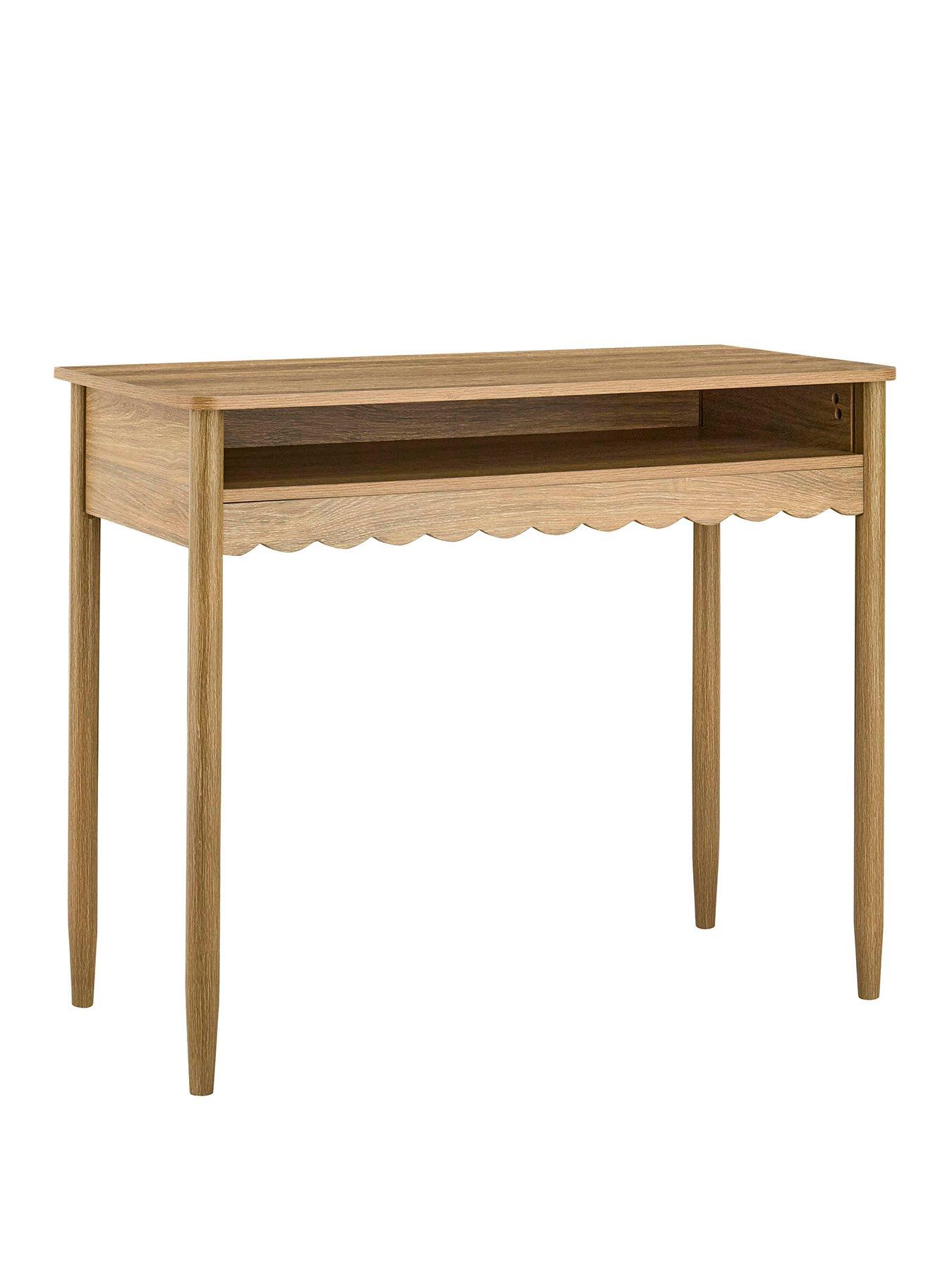 Image 2 of 6 of Dusk Betty Dressing Table - Light Wood