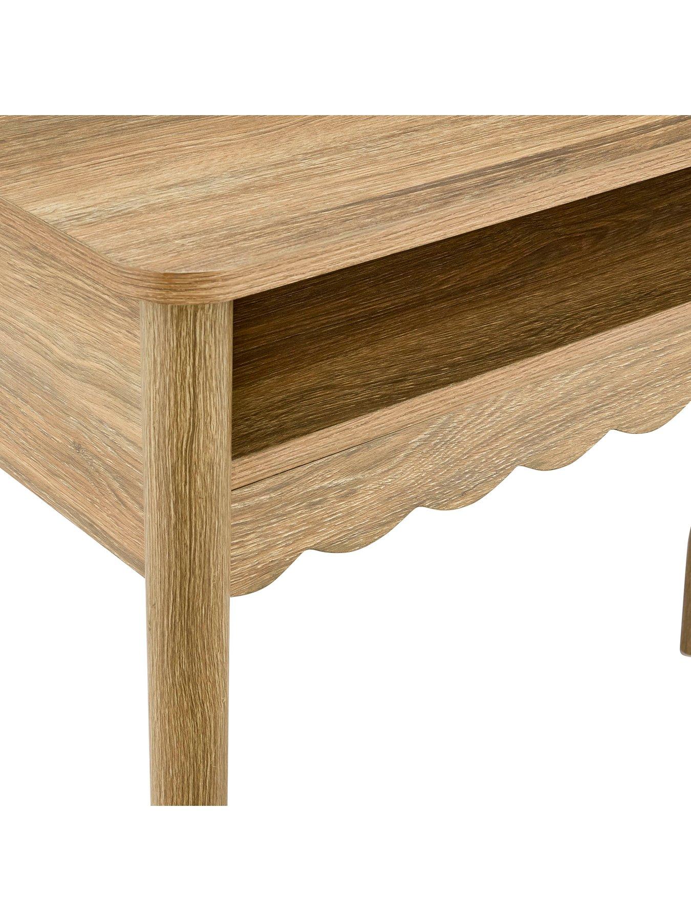 Image 6 of 6 of Dusk Betty Dressing Table - Light Wood