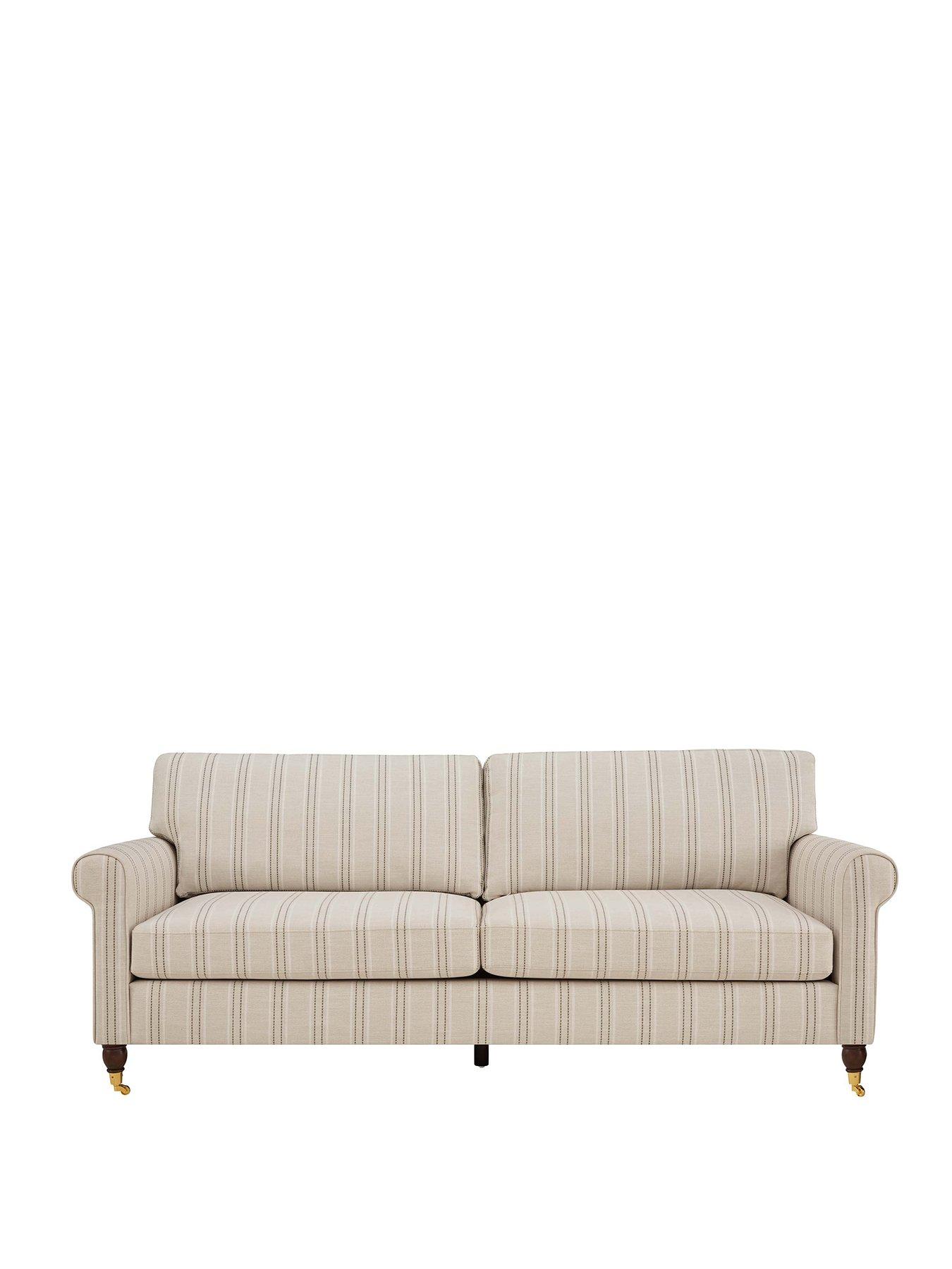 Image 2 of 7 of Dusk Sicily 3 Seater Sofa - Stripe