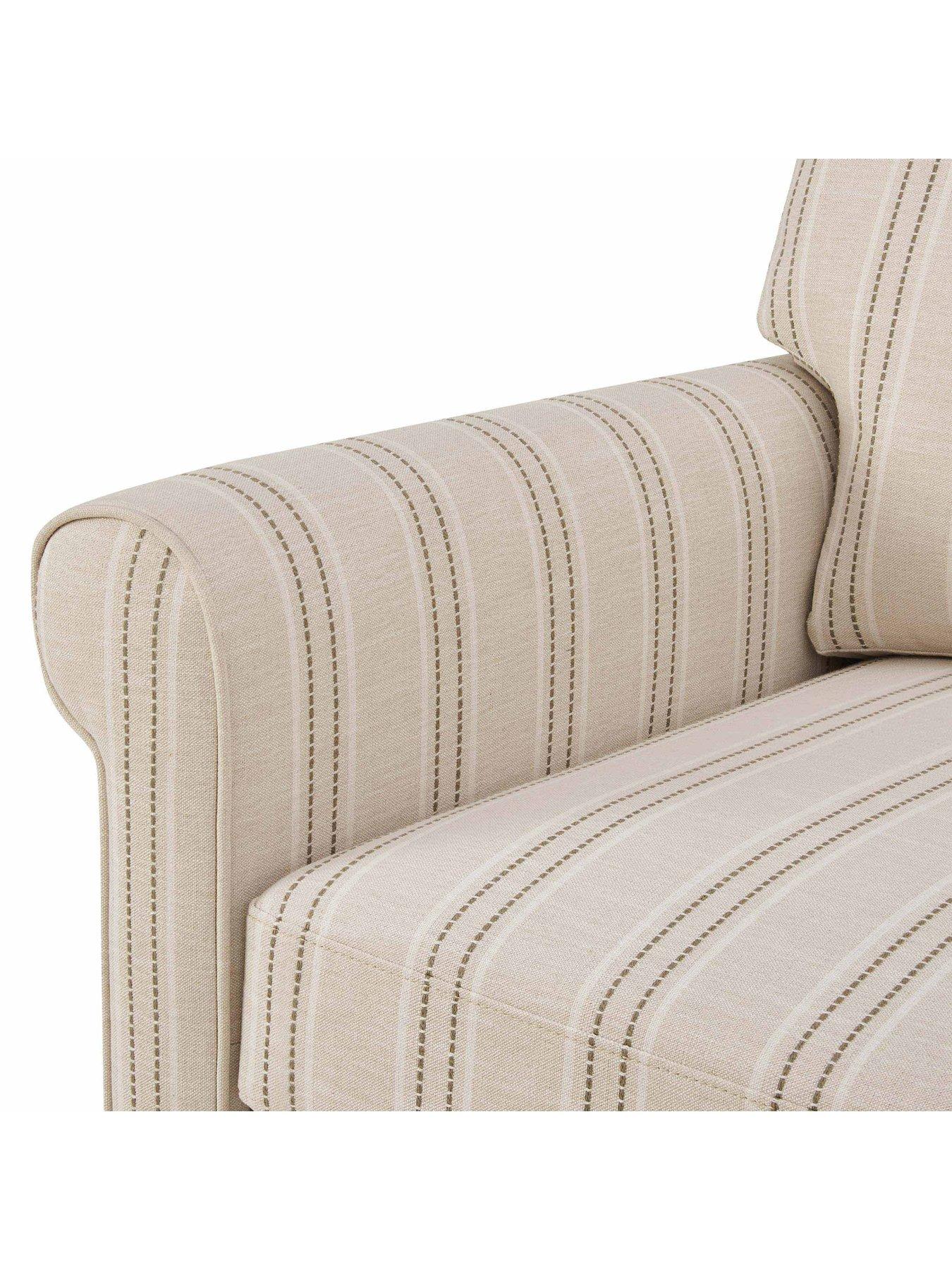 Image 5 of 7 of Dusk Sicily 3 Seater Sofa - Stripe