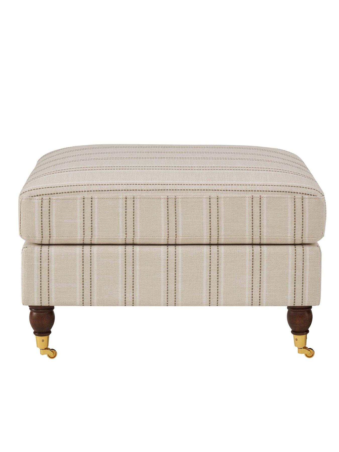 Image 3 of 6 of Dusk Sicily Pouffe - Stripe