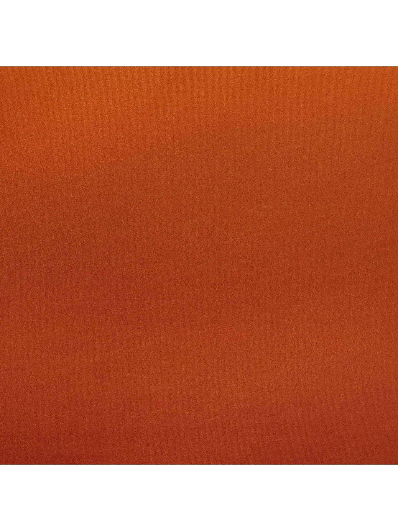 Image 6 of 6 of Dusk Hampshire Pouffe - Bright Orange