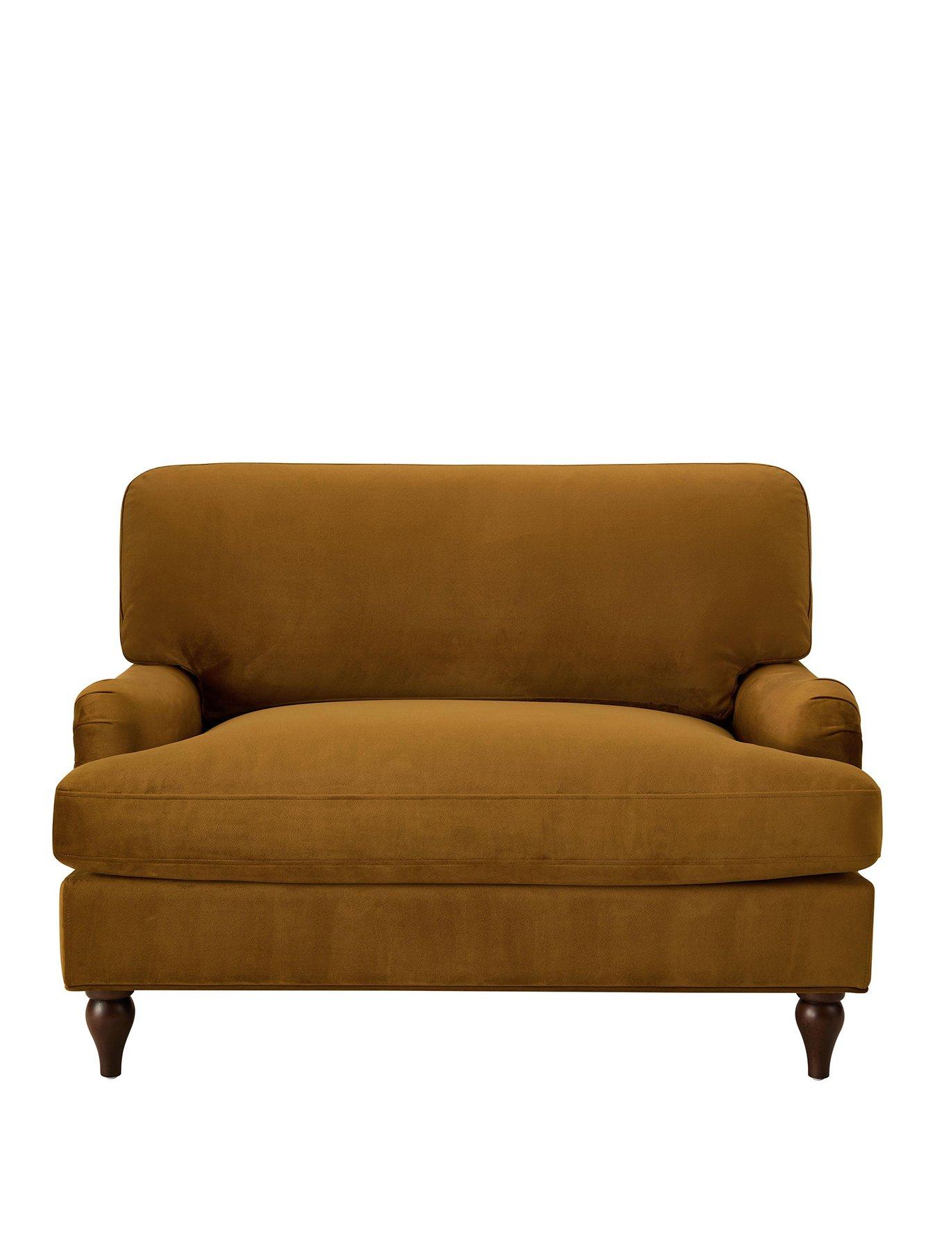 Image 2 of 7 of Dusk Hampshire Loveseat - Muted Gold