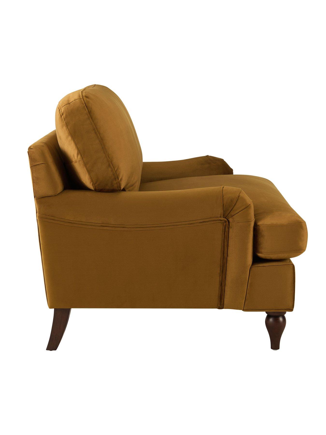 Image 5 of 7 of Dusk Hampshire Loveseat - Muted Gold