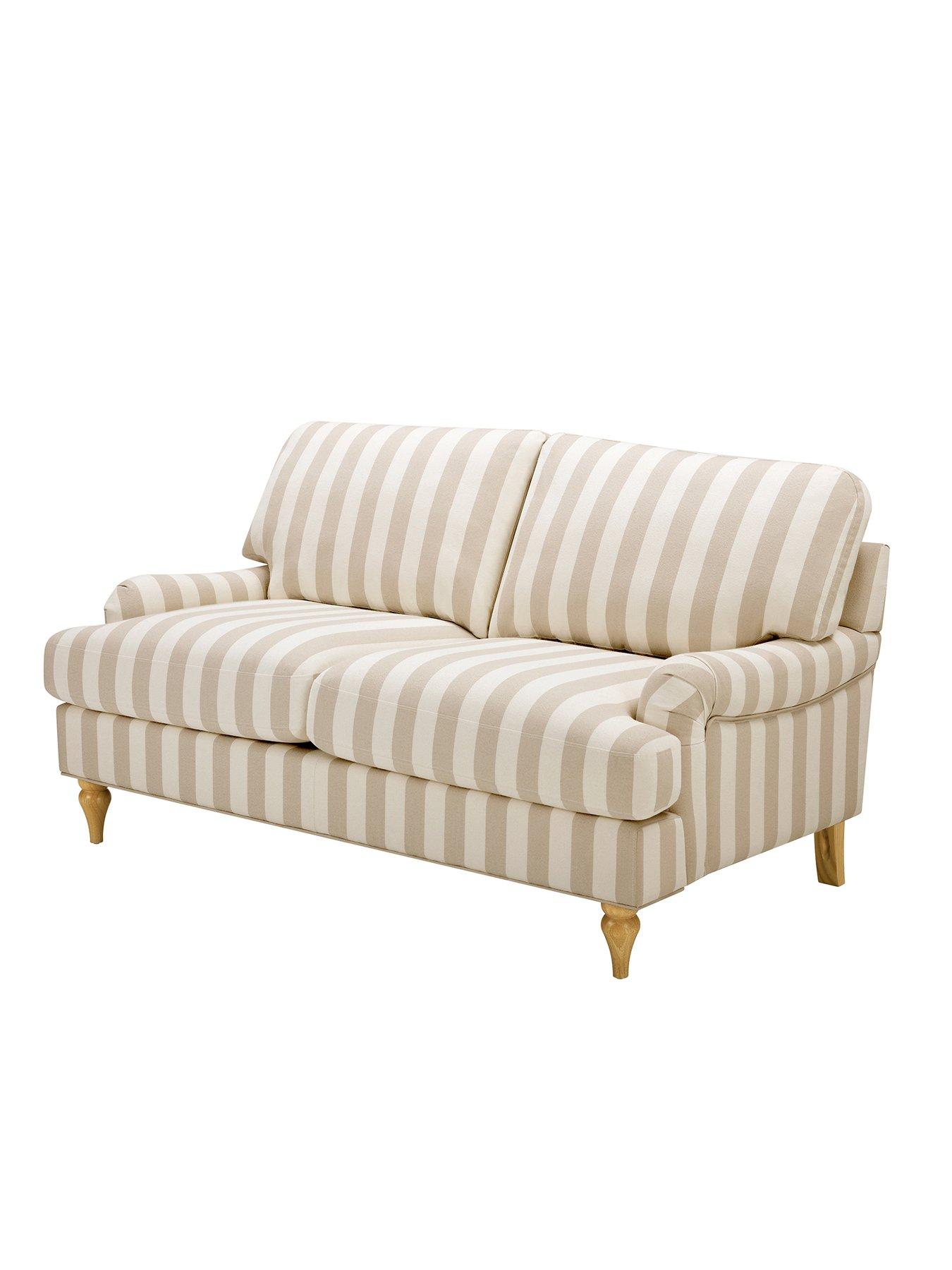 Image 3 of 7 of Dusk Hampshire 2 Seater Sofa - Natural Stripe