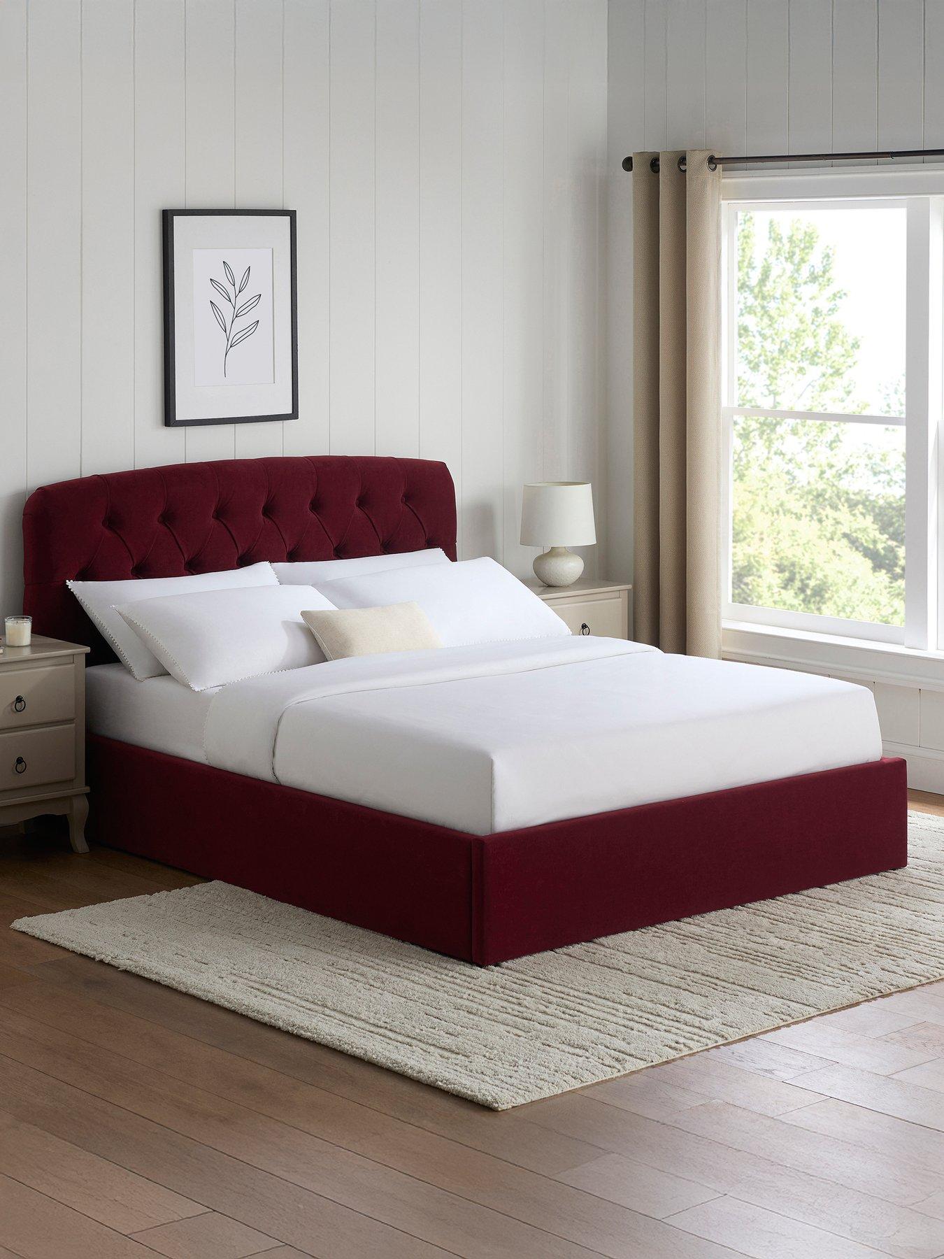Dusk Hebden Berry Ottoman Storage Bed