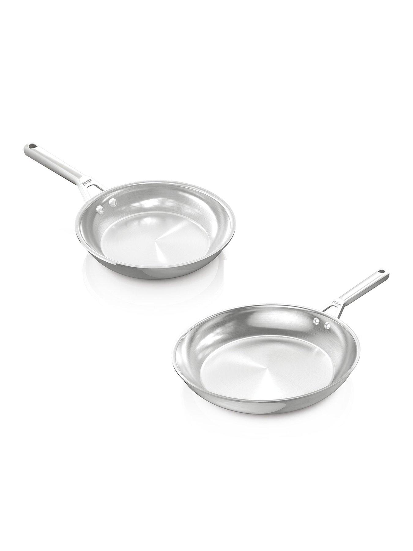 NINJA Everclad Stainless Steel 2-piece Frying Pan Set C92000eui