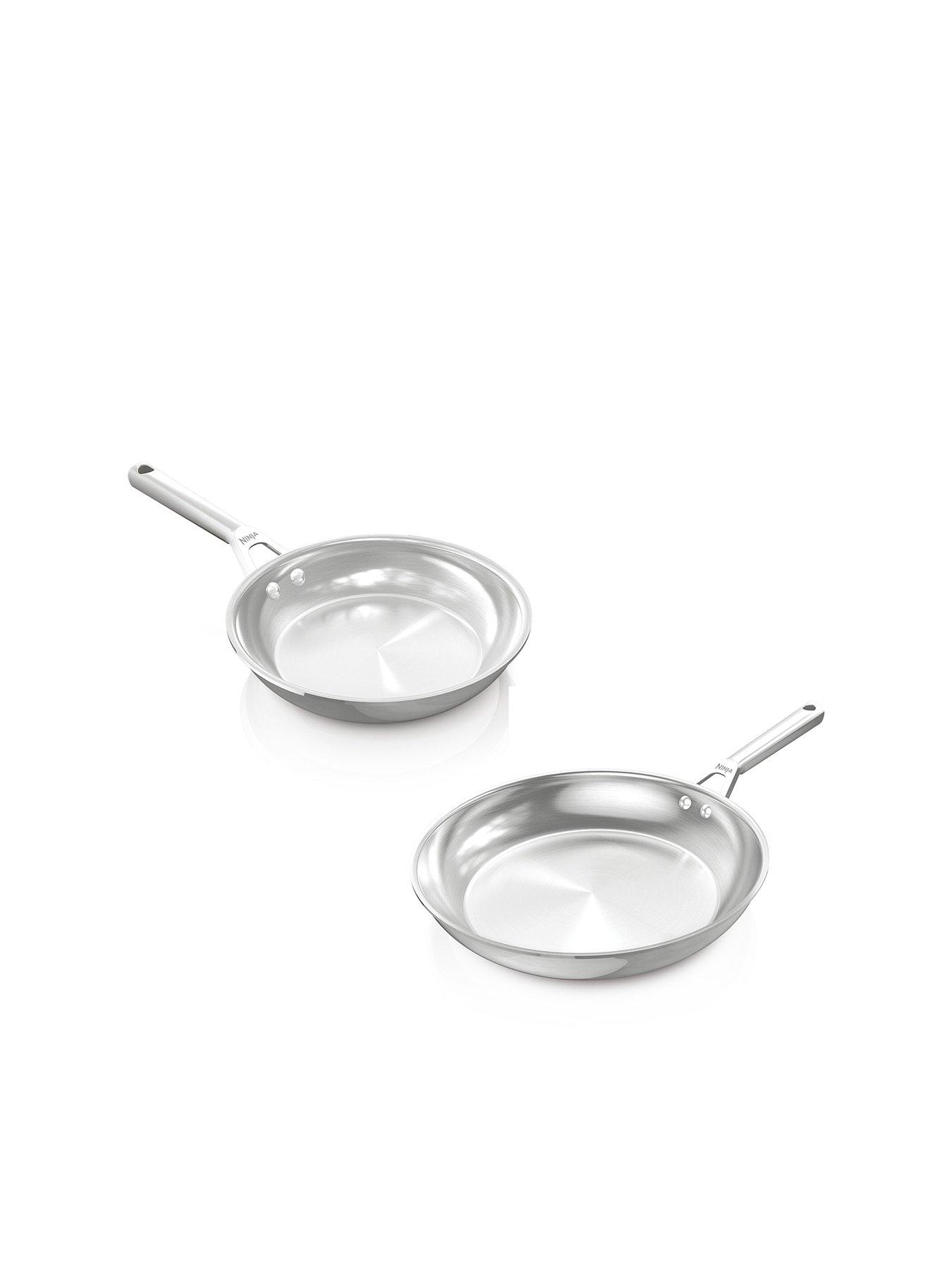 NINJA Everclad Stainless Steel 2-piece Frying Pan Set C92000eui