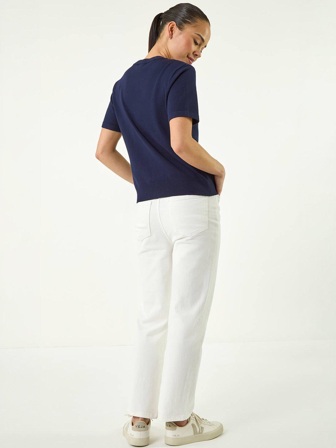 Image 2 of 5 of Roman Petite Buttoned Up Cardigan