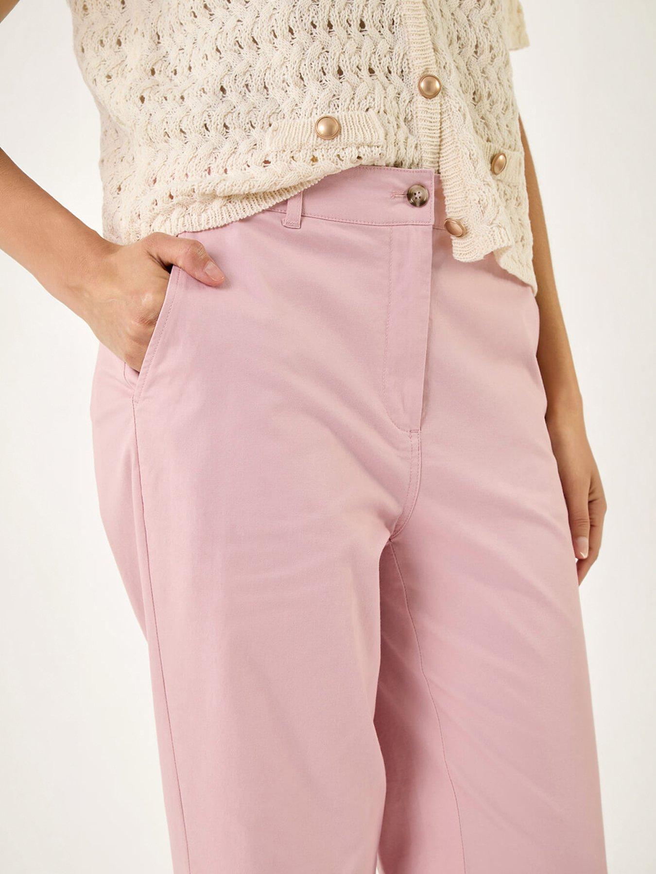  image of roman-plain-cotton-chino-trousers