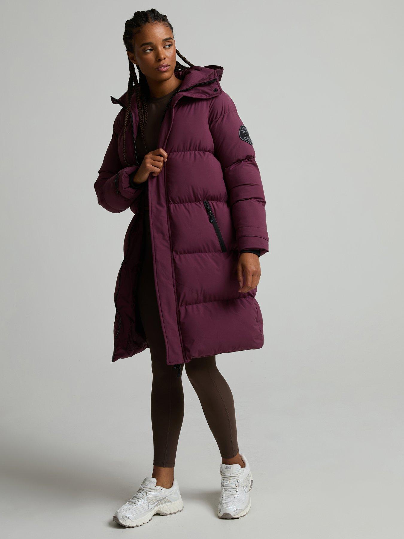 Image 1 of 6 of Zavetti Canada W Alora Longline Puffer Jacket
