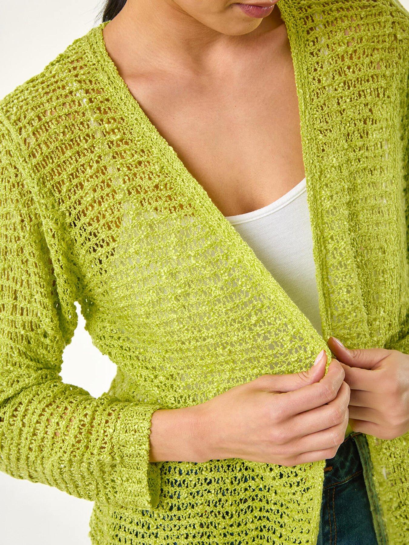 Image 2 of 5 of Roman Petite Textured Cardigan