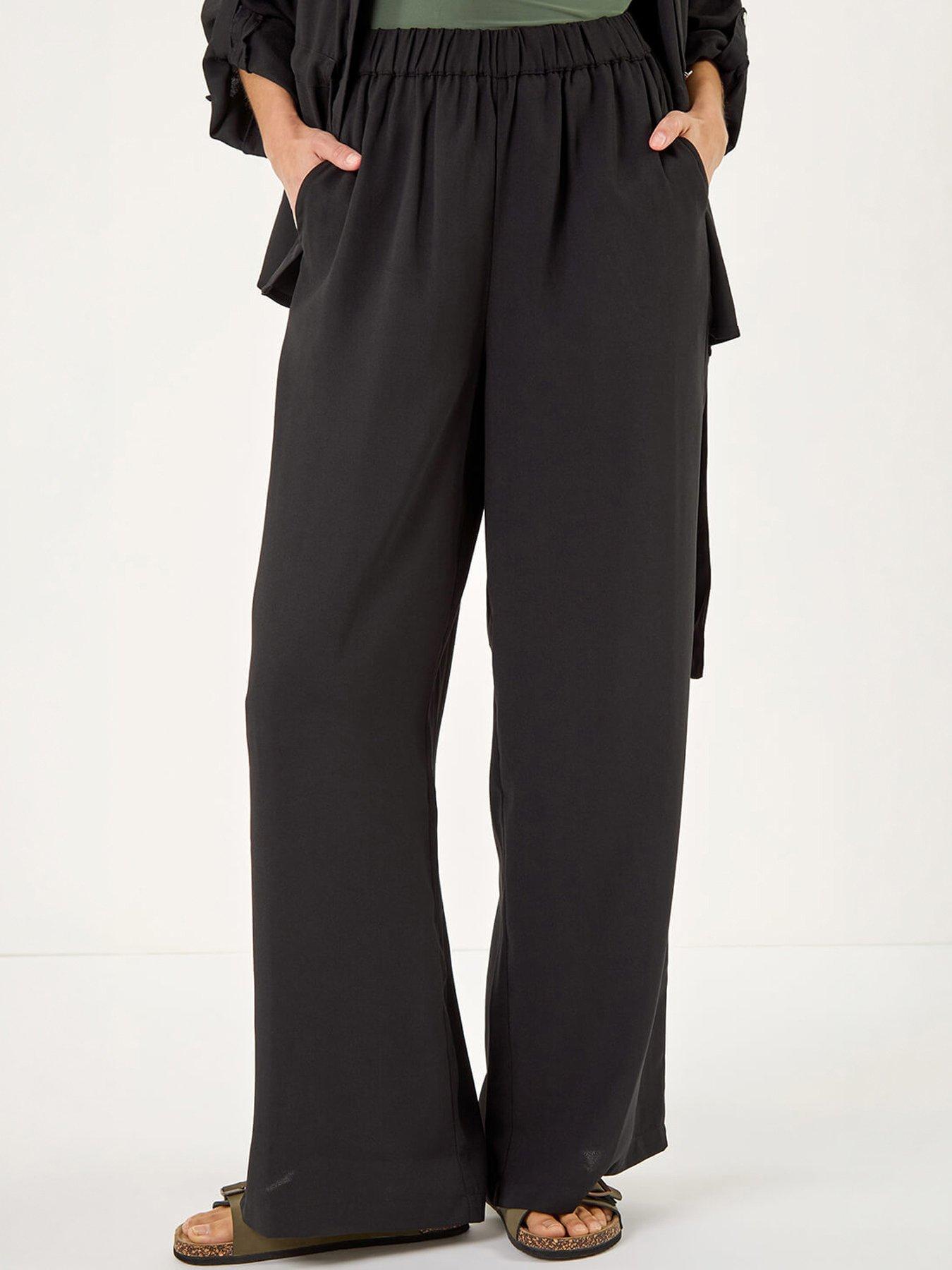 Image 5 of 5 of Roman Crepe Elasticated Waist Trouser