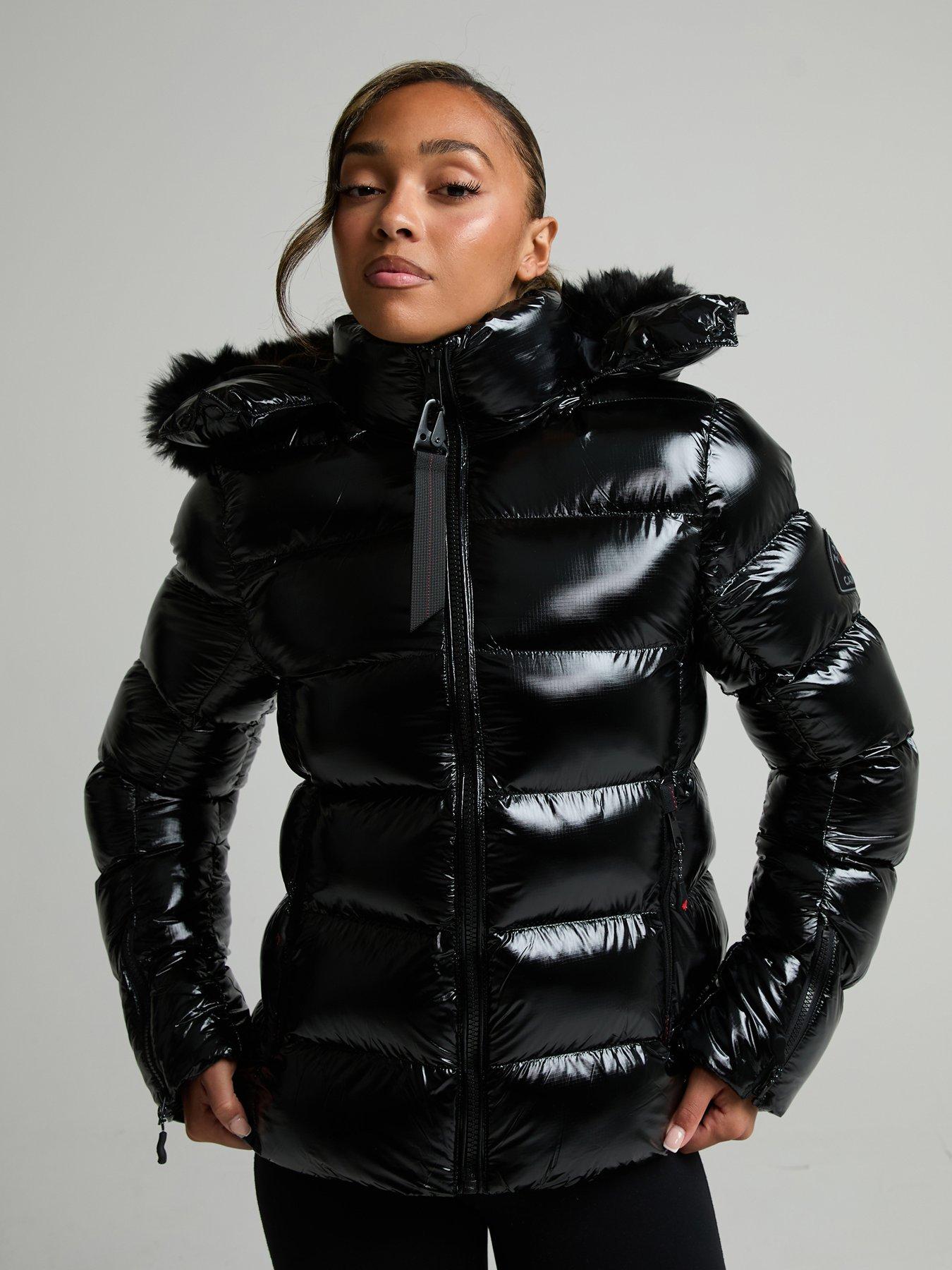 Zavetti Canada Womens Virnaro Slimline Puffer Jacket - Black