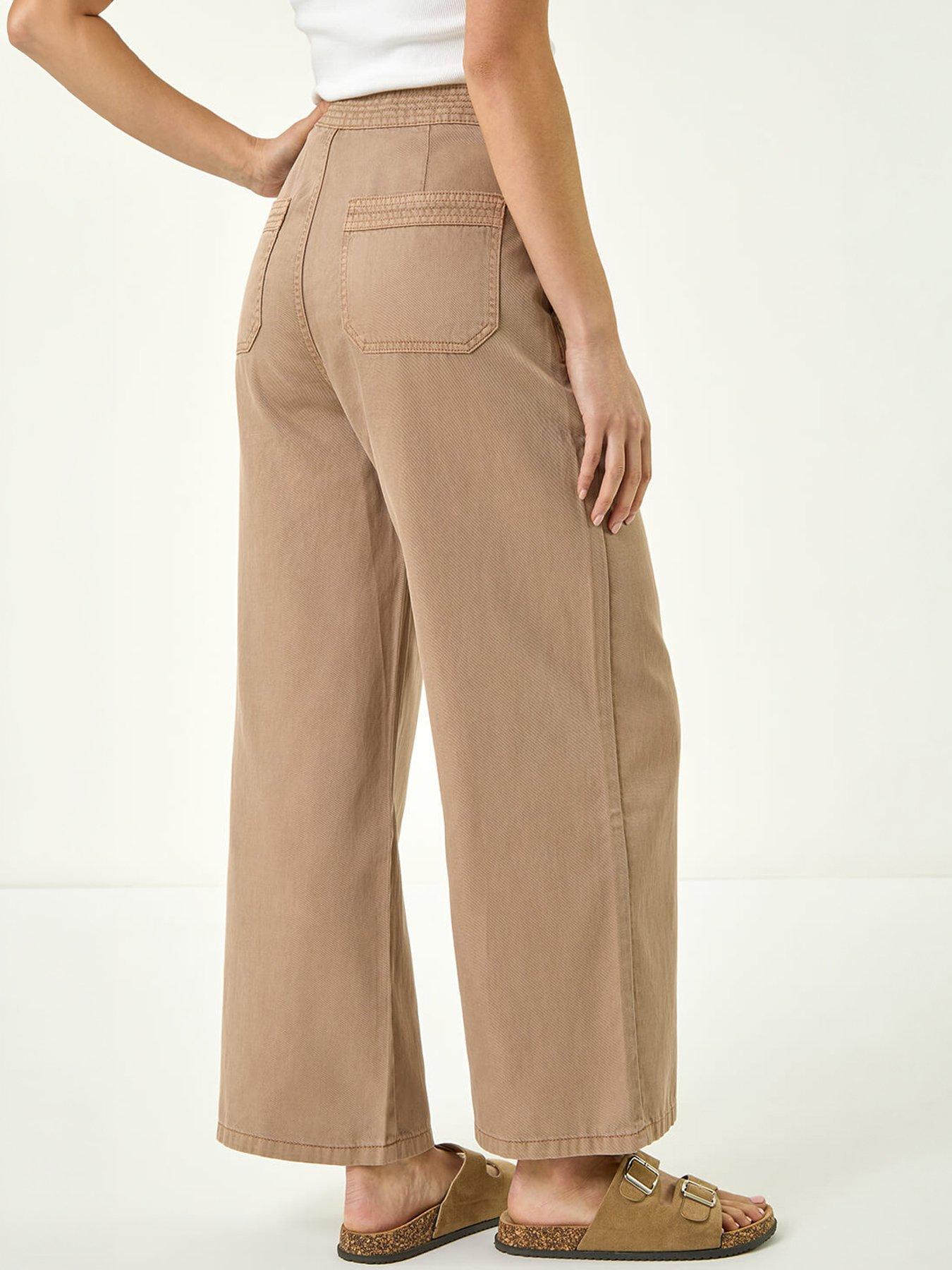  image of roman-petite-stitch-detail-trouser