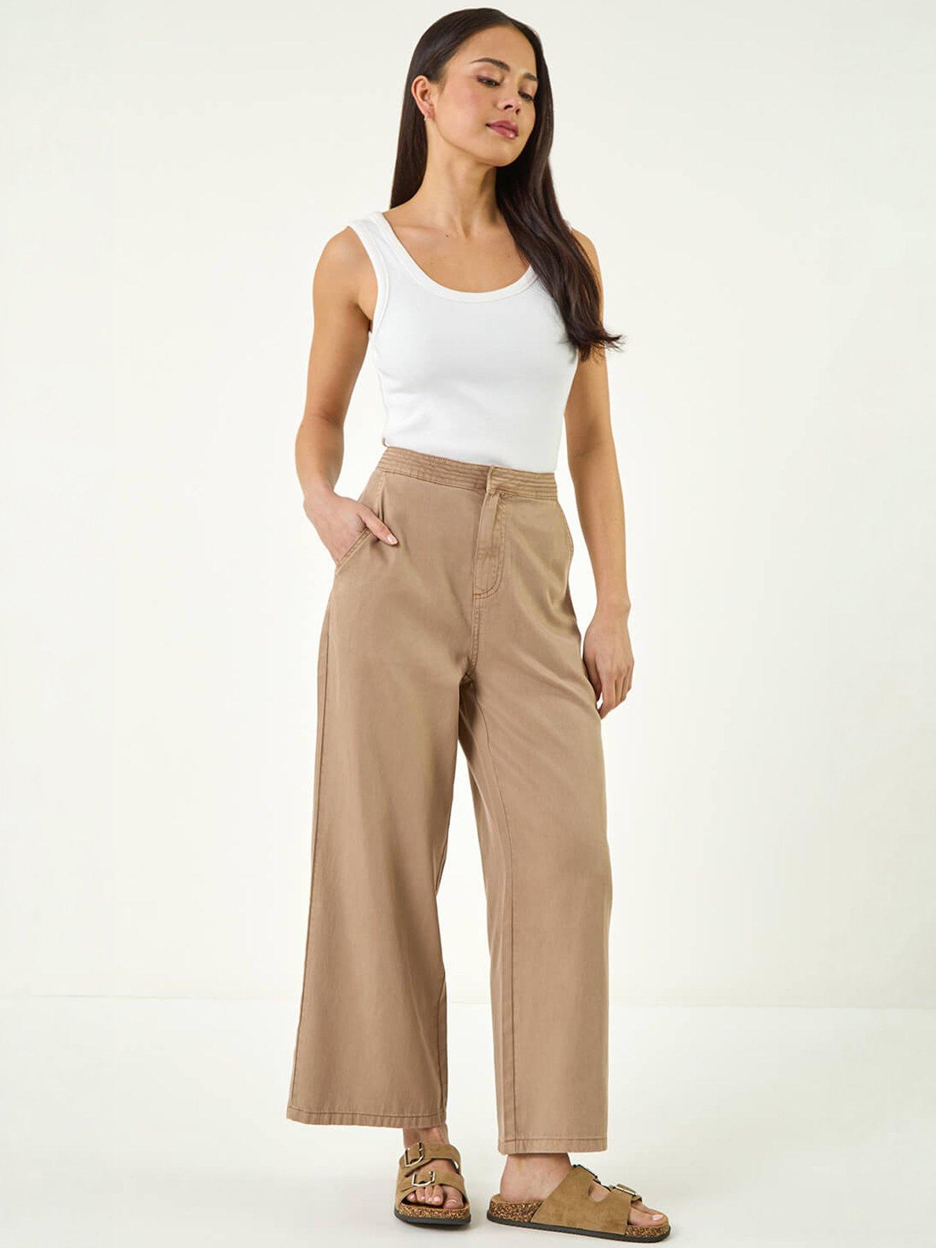  image of roman-petite-stitch-detail-trouser