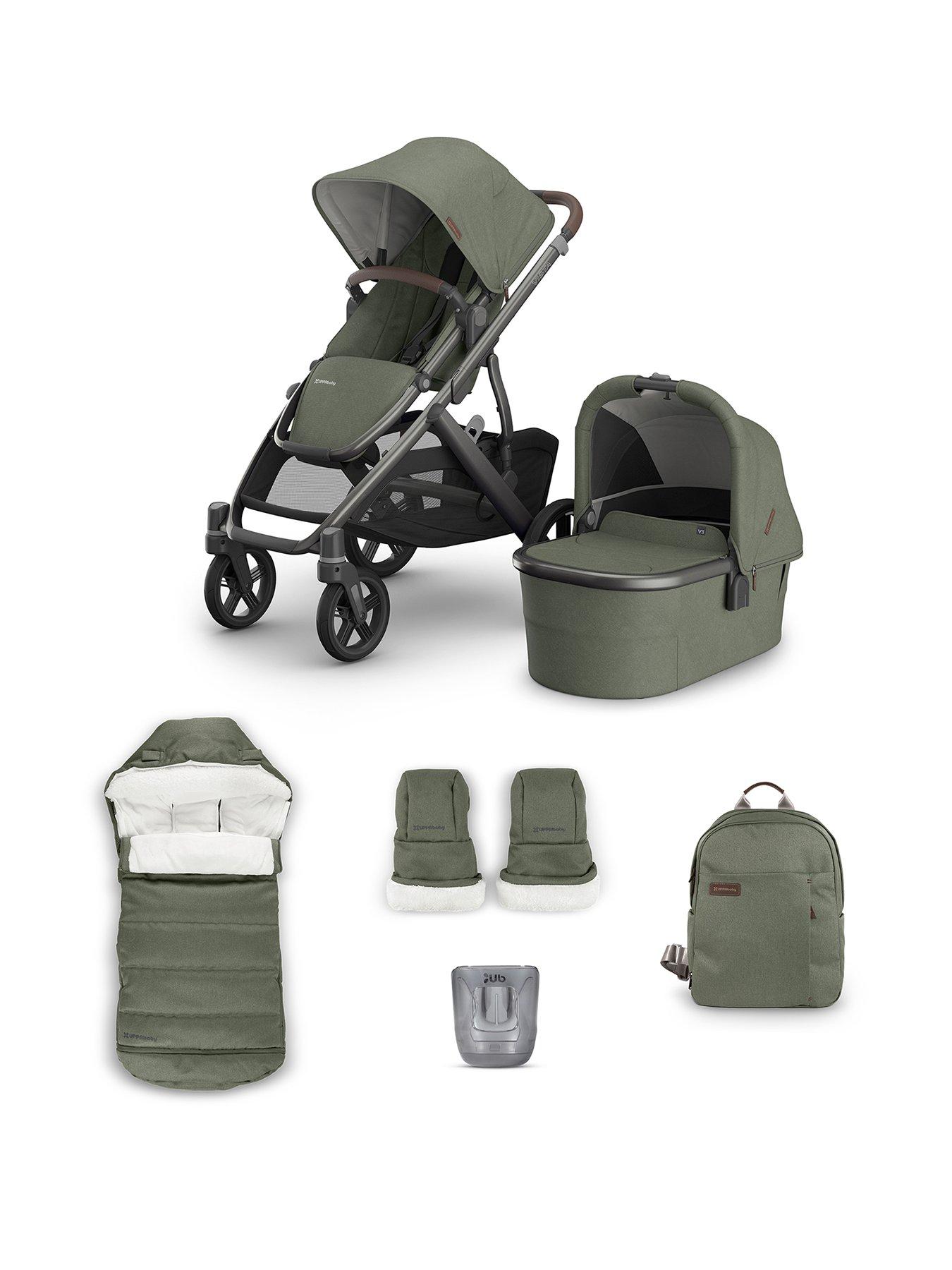 Image 1 of 4 of UPPAbaby VISTA V3 Pushchair Bundle - Evelyn