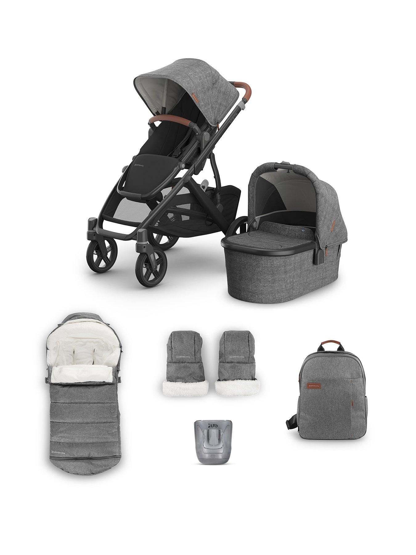 UPPAbaby VISTA V3 Pushchair Bundle - Greyson