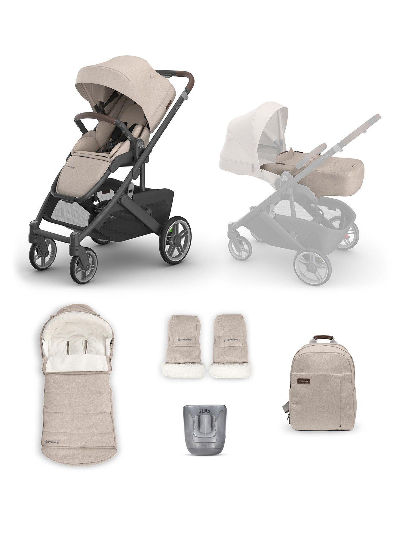 Image 1 of 4 of UPPAbaby CRUZ V3 Pushchair Bundle + Infant Cover - Ada