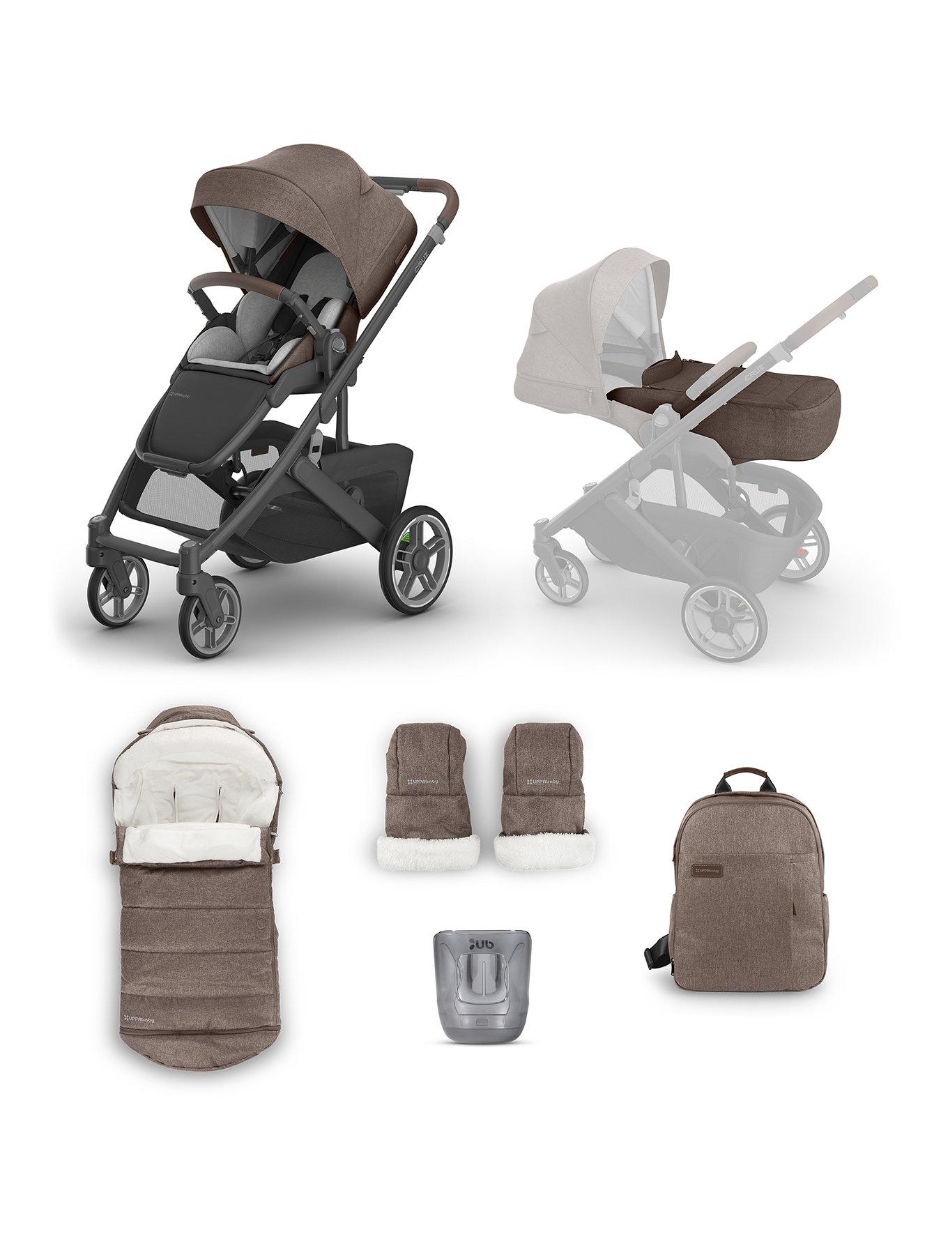 UPPAbaby CRUZ V3 Pushchair Bundle + Infant Cover - Owen