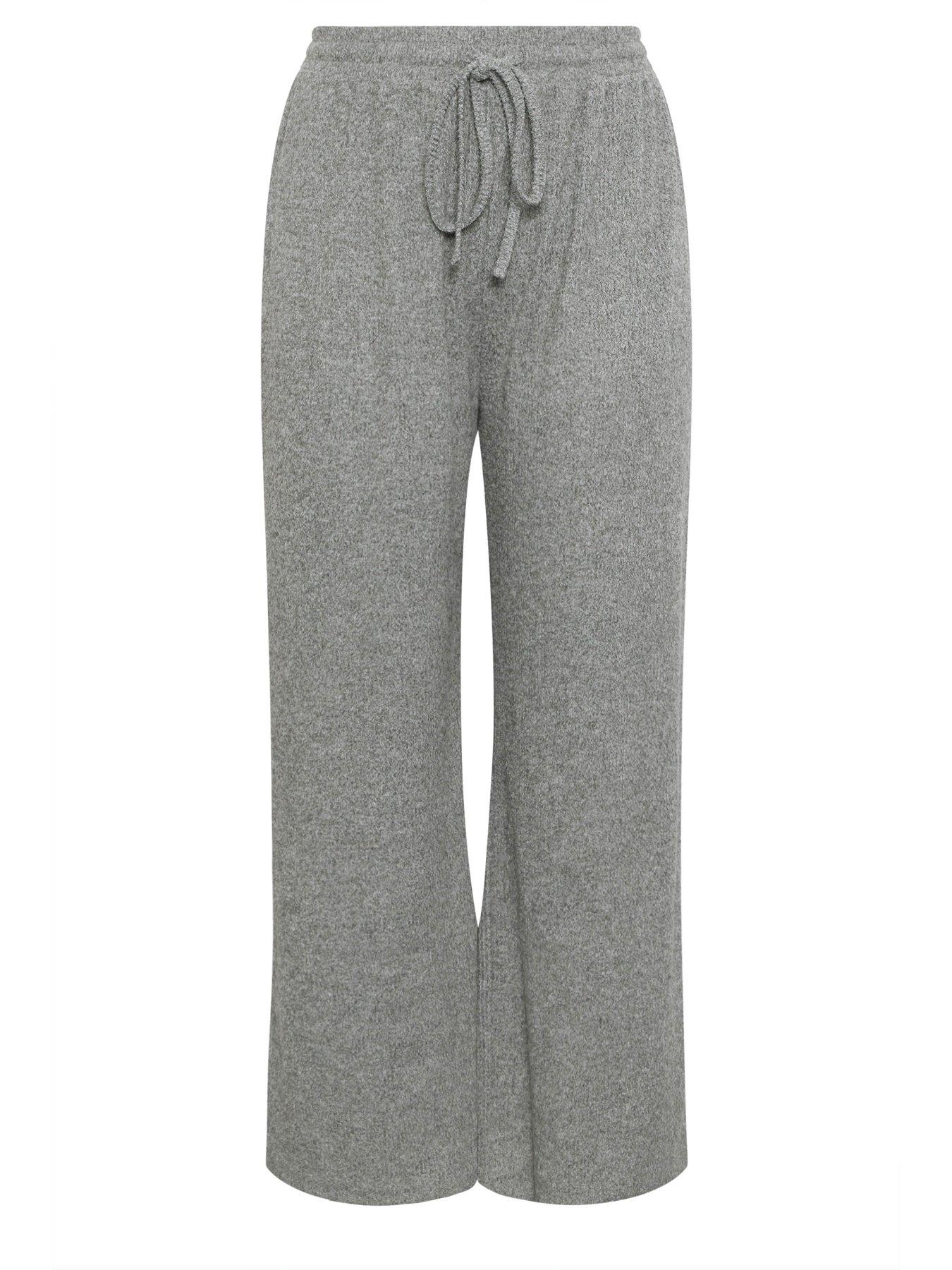  image of yours-curve-check-barrel-trousers