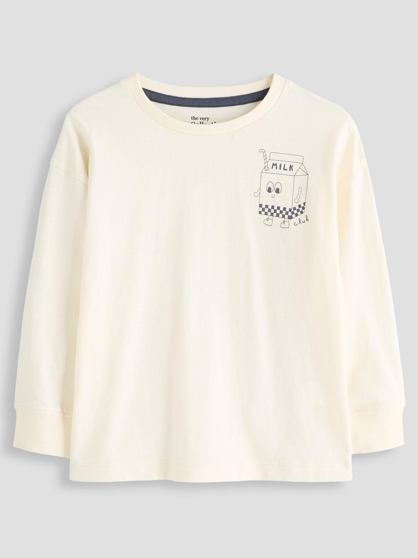 Image 3 of 5 of The Very Collection Boys' Cotton Rich 3 Pack Food Character Tshirts - Multi