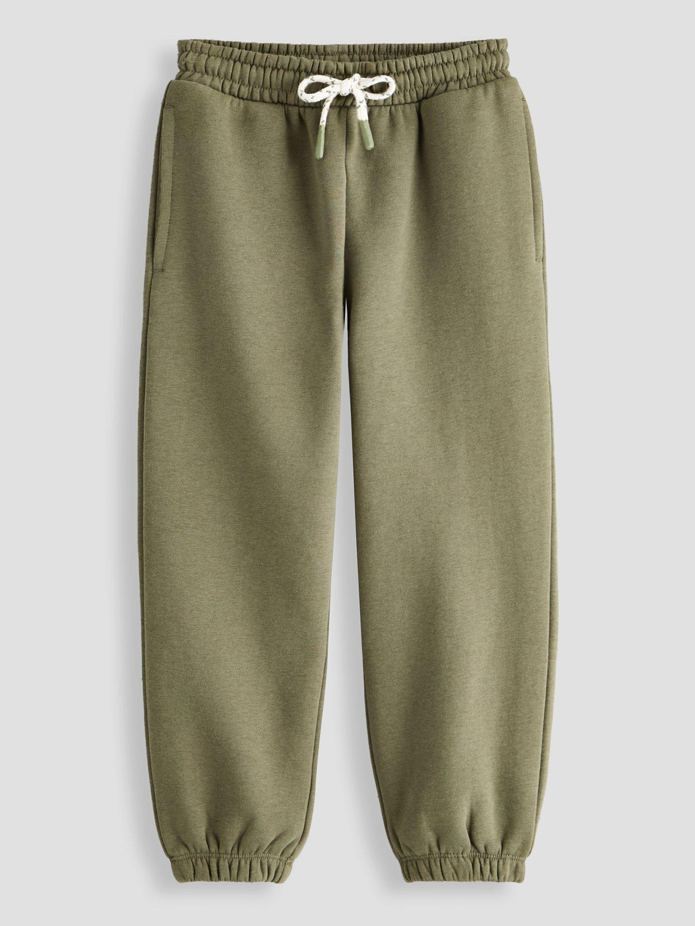 Image 1 of 5 of The Very Collection Boys' Cotton Rich Basic Joggers - Green