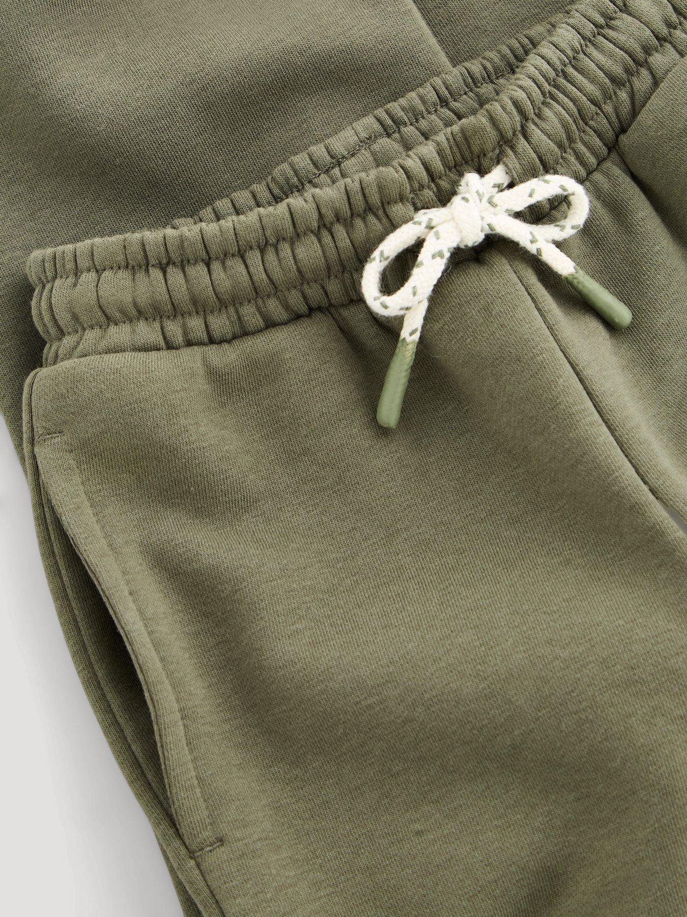 Image 3 of 5 of The Very Collection Boys' Cotton Rich Basic Joggers - Green