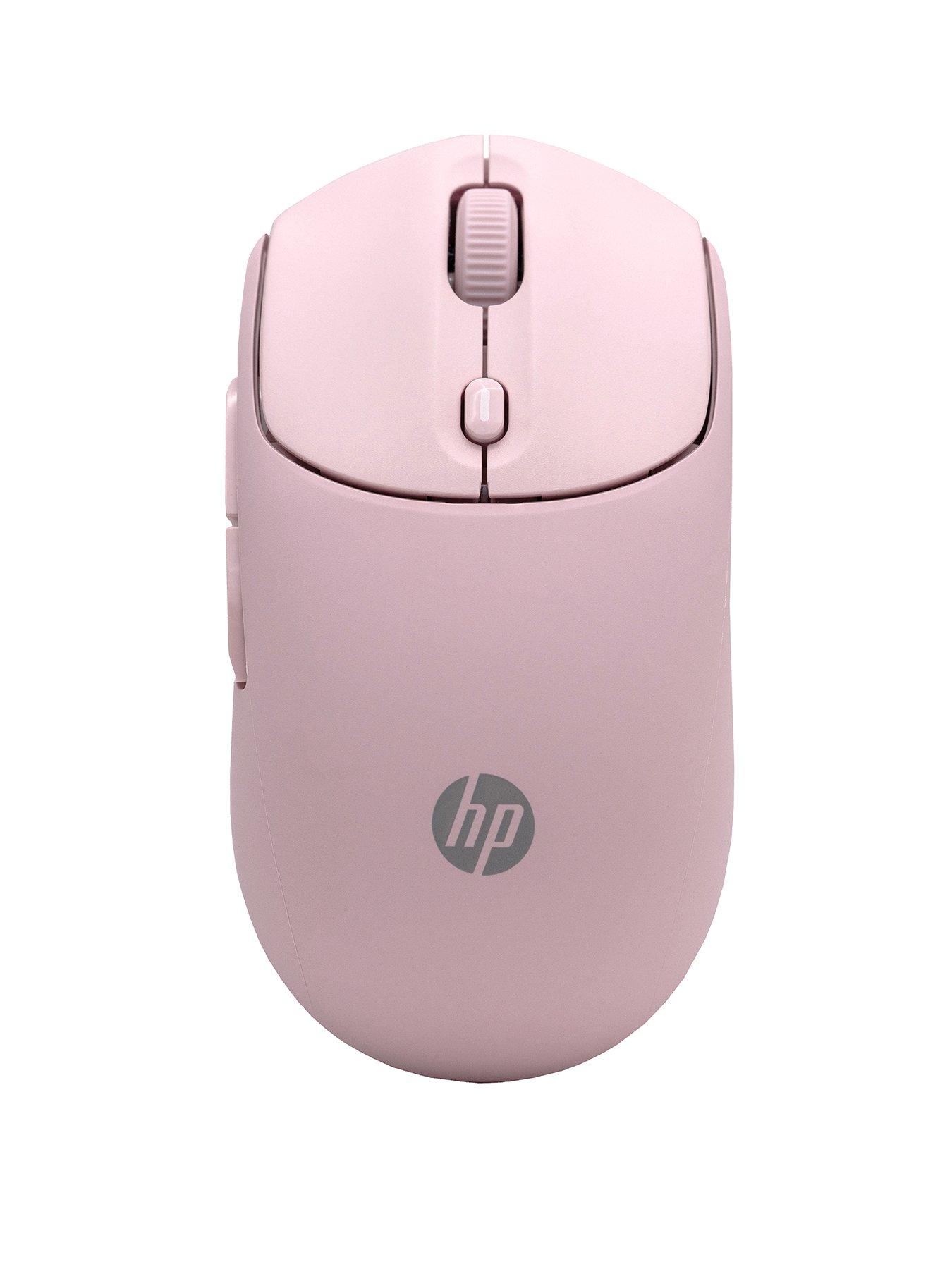 HP 400 Quiet Pink Wireless Mouse