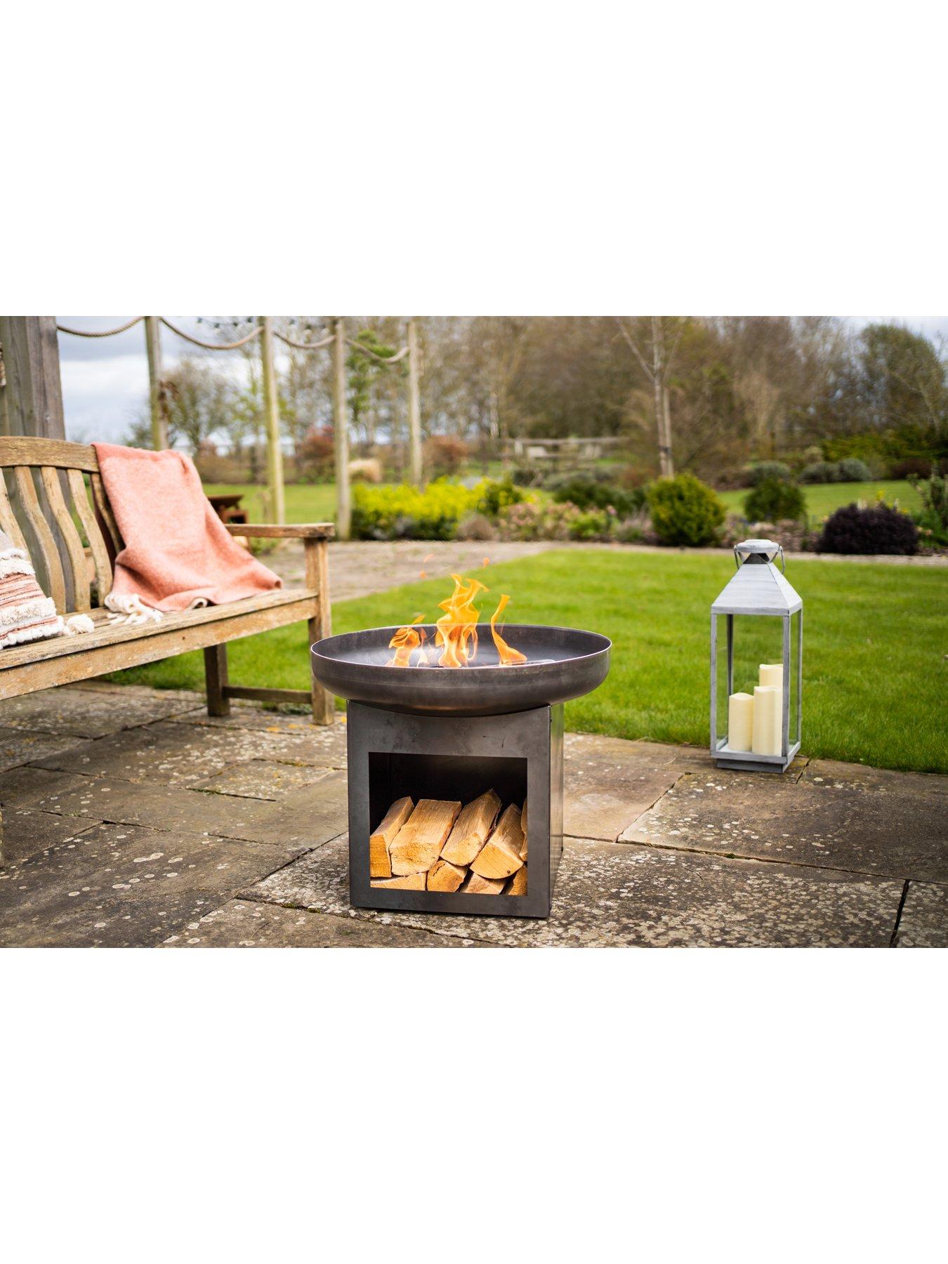  image of smart-garden-laguna-fire-bowl-log-store