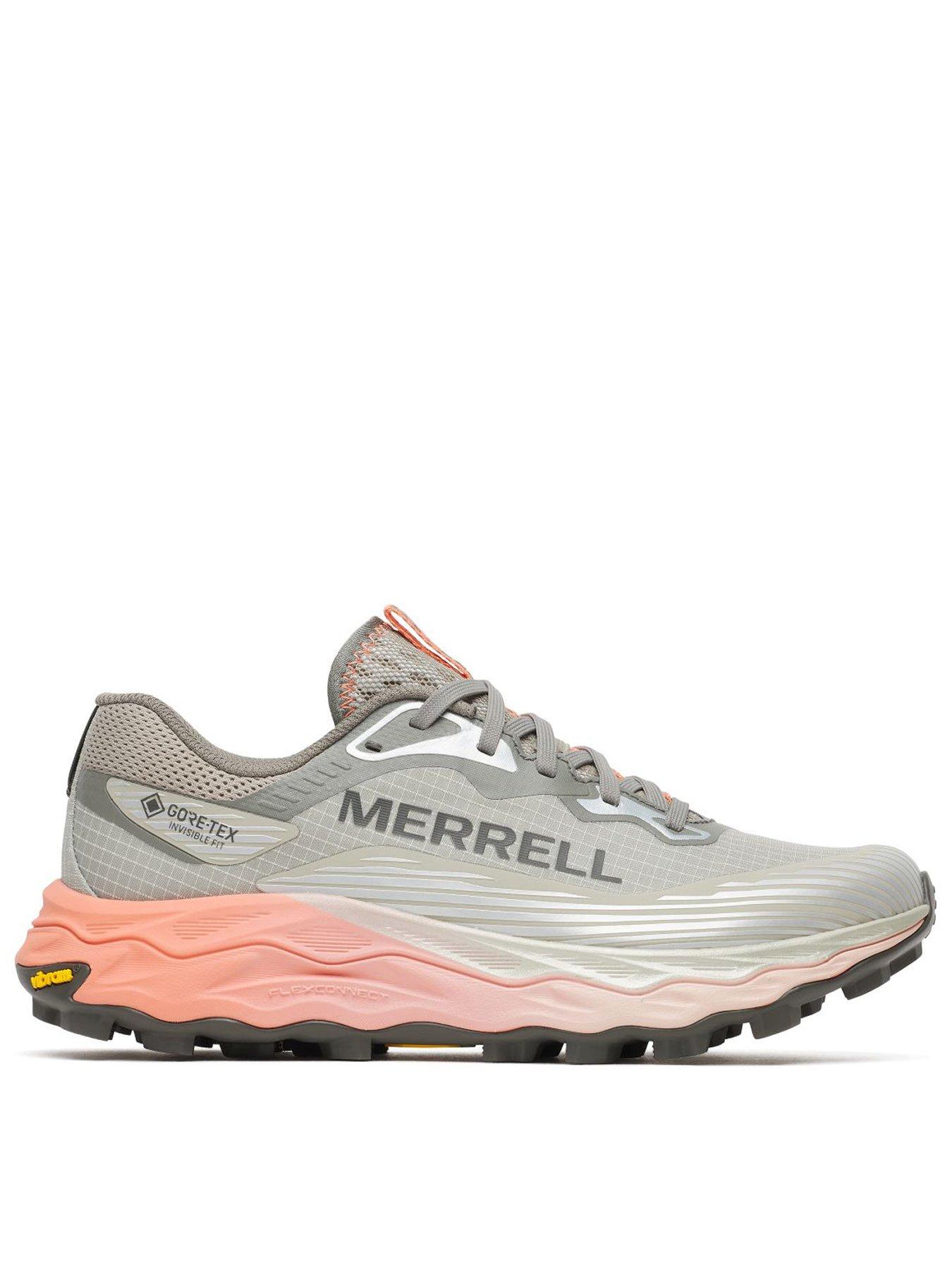 Merrell Womens Trail Running Agility Peak 6 Goretex Trainers - Grey