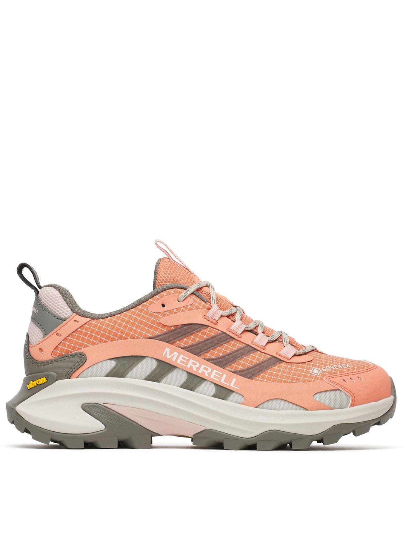 Image 1 of 6 of Merrell Womens Moab Speed 2 Goretex Hiking Shoes - Pink