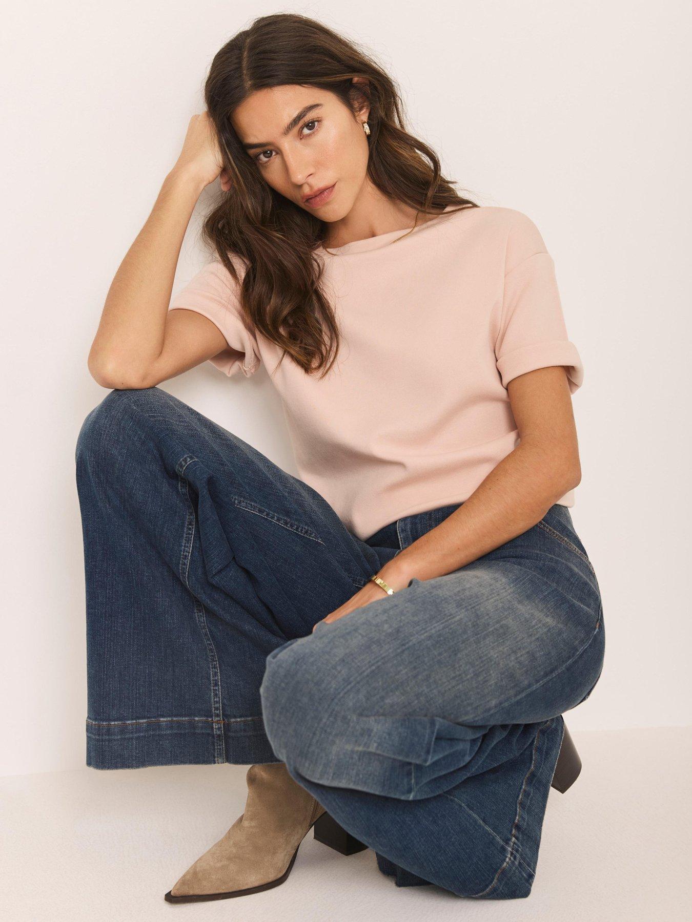 Mint Velvet Pink Ultimate Cotton T-shirt