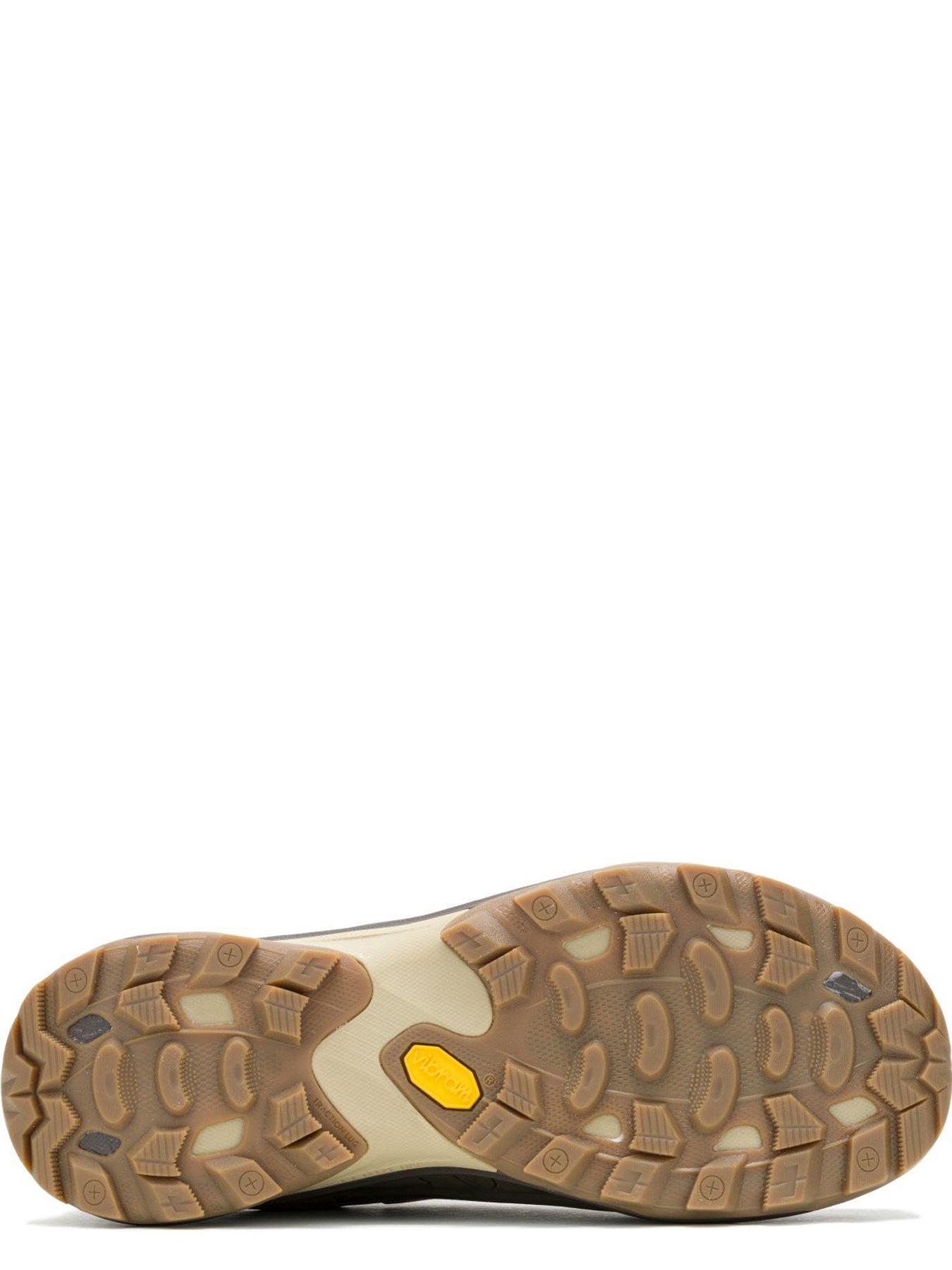 Image 5 of 6 of Merrell Mens Moab Speed 2 Waterproof Leather Vibram Hiking Shoes - Green