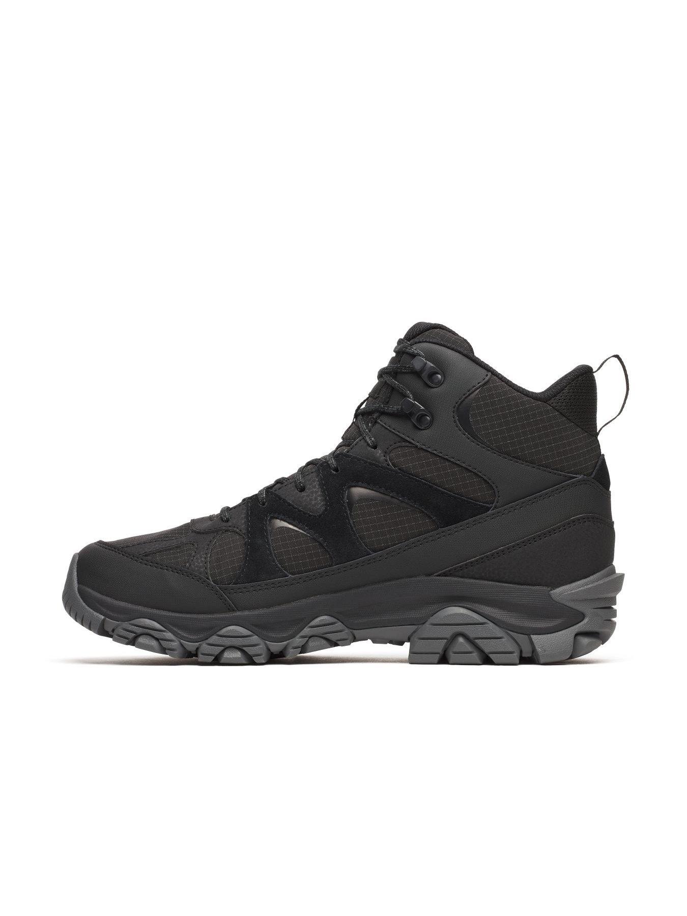 Image 6 of 6 of Merrell Mens Thermo Snow Grip Mid Waterproof Hiking Boots - Black