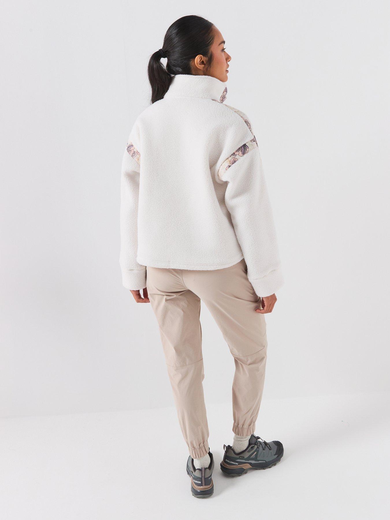Image 6 of 6 of Helly Hansen Womens Imperial Pile Half Zip Fleece - Cream