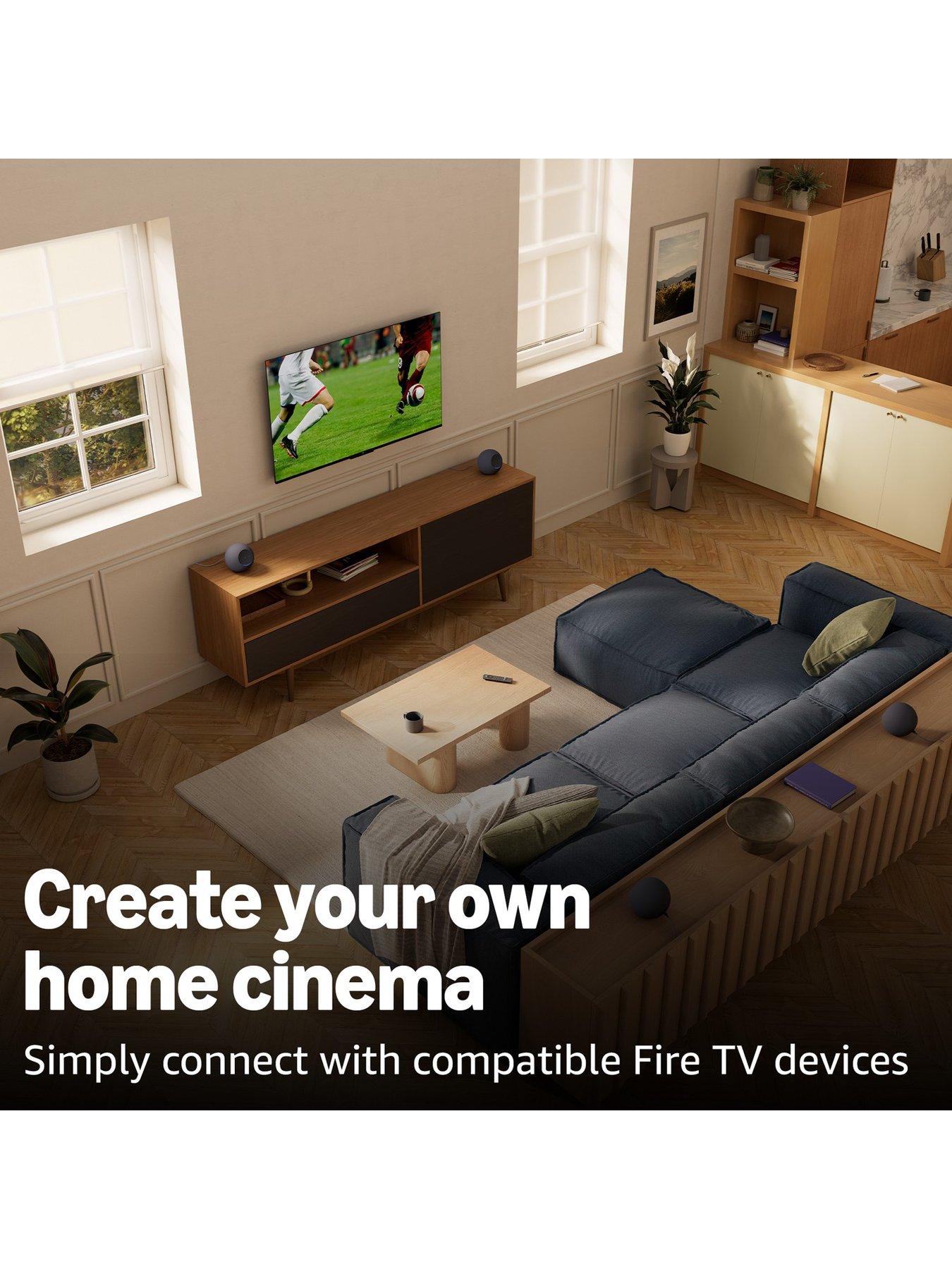 Image 4 of 7 of Amazon Amazon Echo Studio (2025 release) - Glacier White