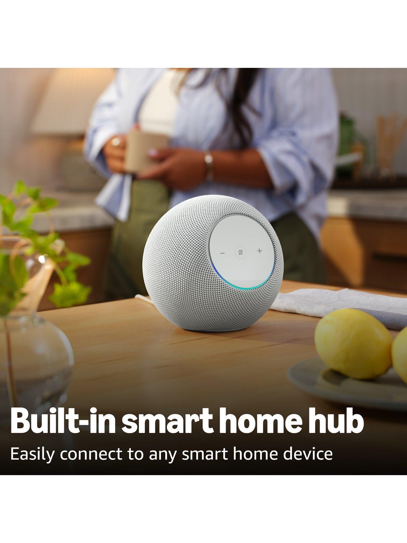 Image 5 of 7 of Amazon Amazon Echo Studio (2025 release) - Glacier White