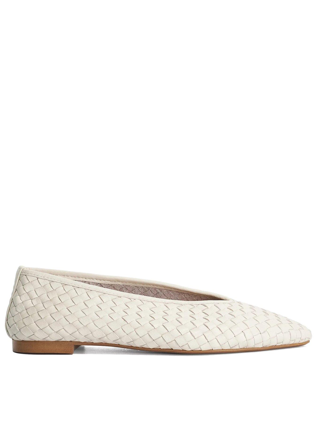Dune London Henlee Casuals Ballerina - Ecru