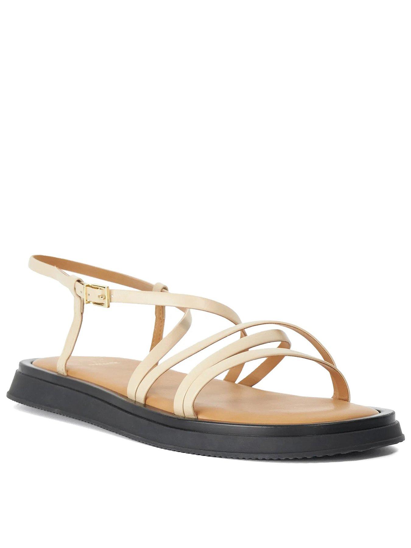 Dune London Laia Casual Sandals - Ecru