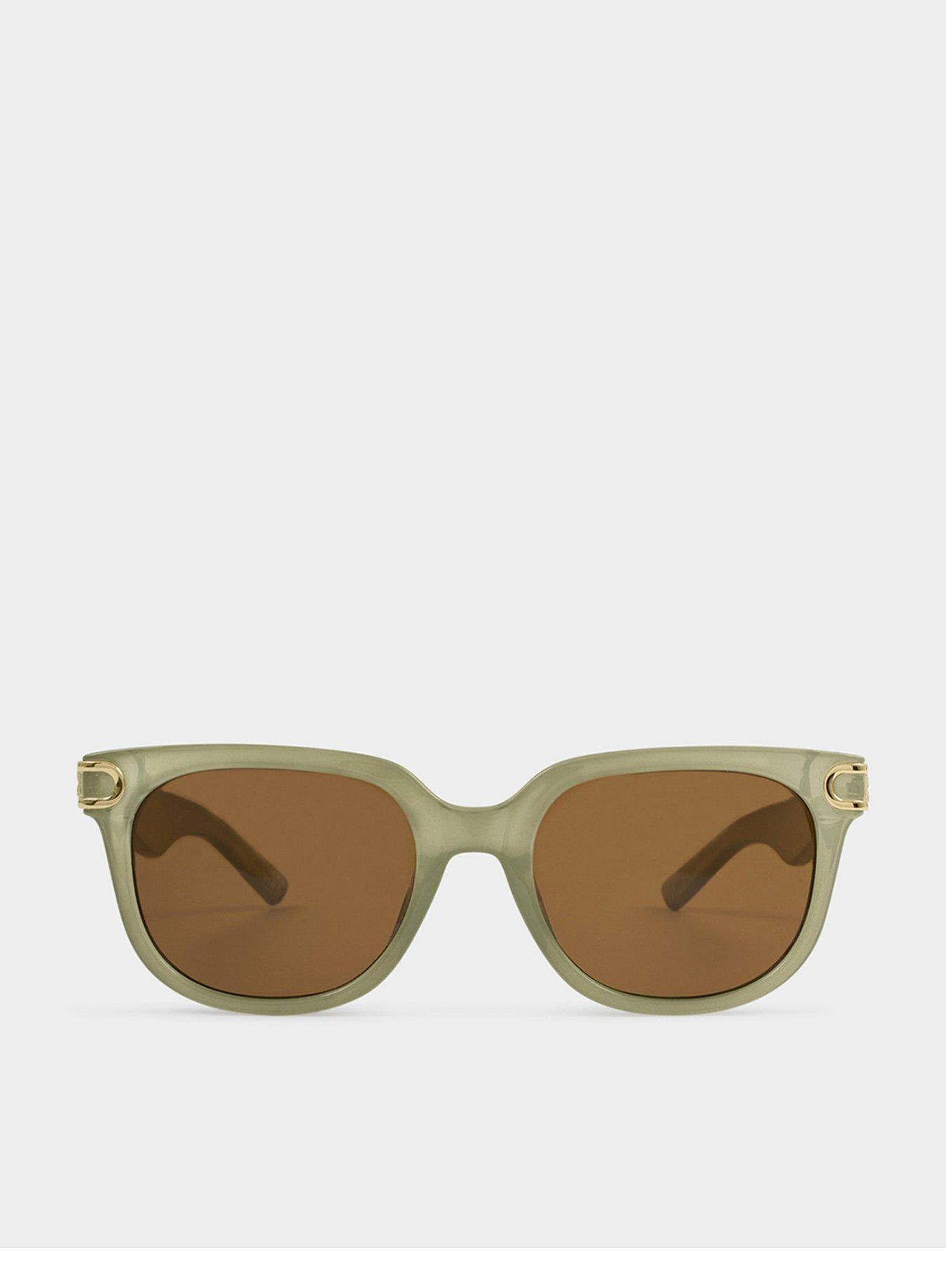 katie-loxton-manhattan-sunglasses--frosted-green-transparent