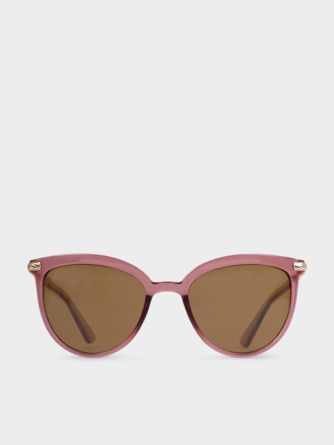 Katie Loxton Ravello Sunglasses- Cherry Transparent