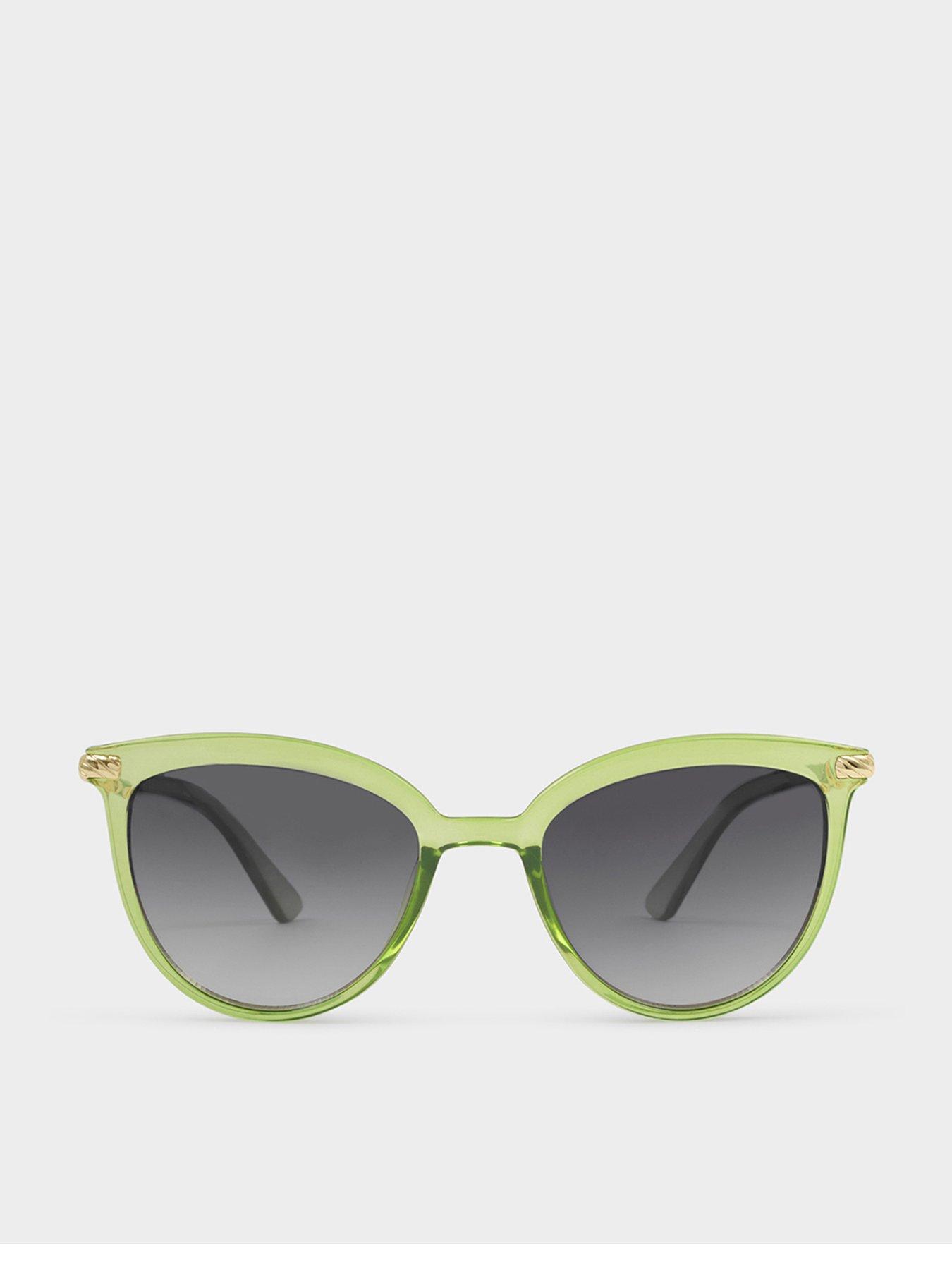 Katie Loxton Ravello Sunglasses- Green Transparent