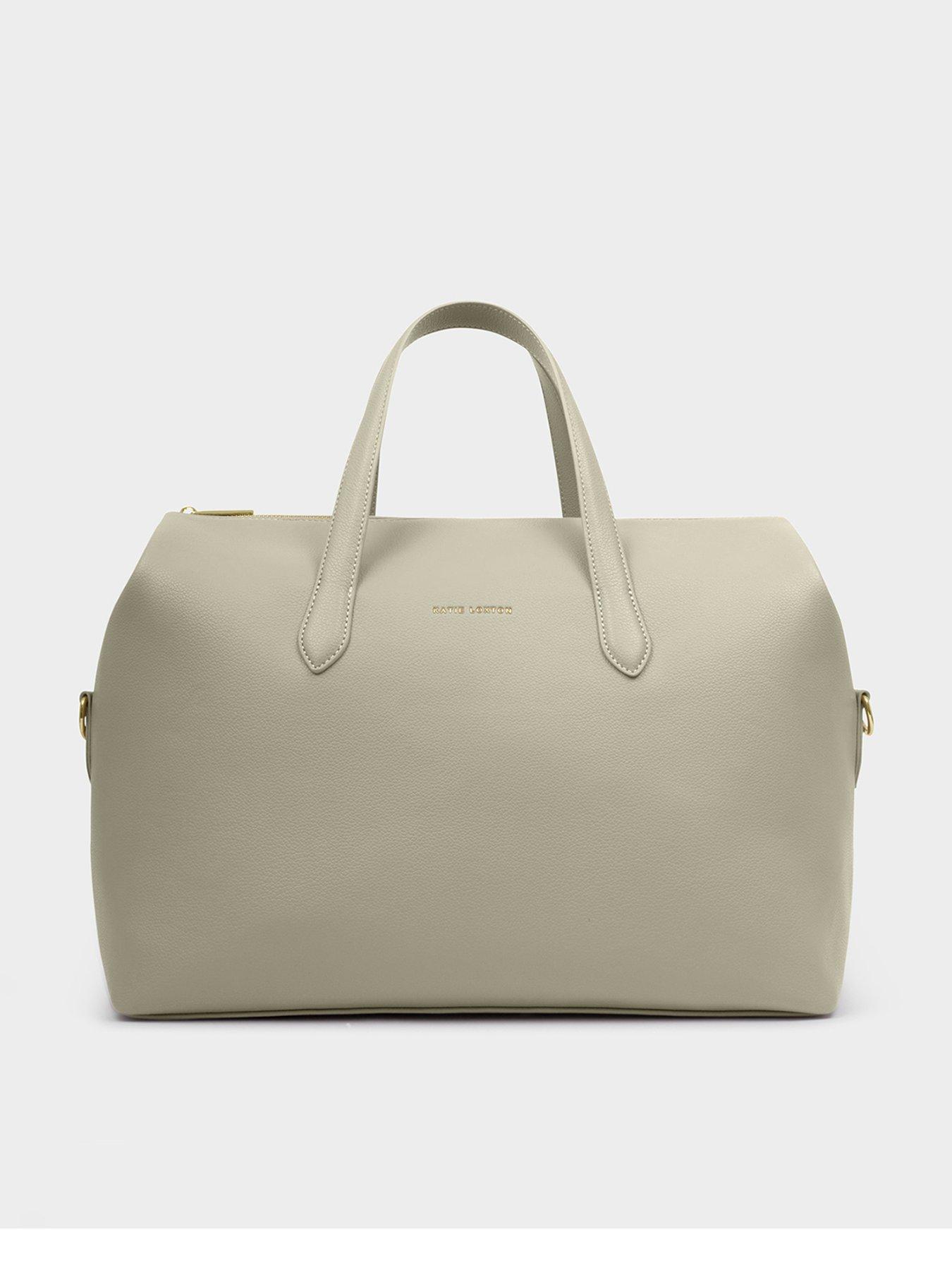 Katie Loxton Milan Cabin Bag , Green Mist , 25cm X 40cm X 19cm