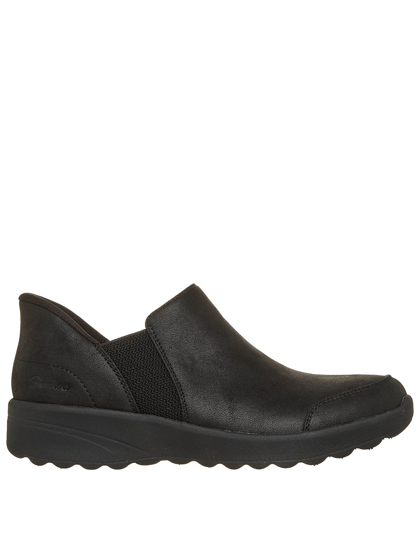 Skechers Women's Slip-In Relaxed Fit Booties - Black