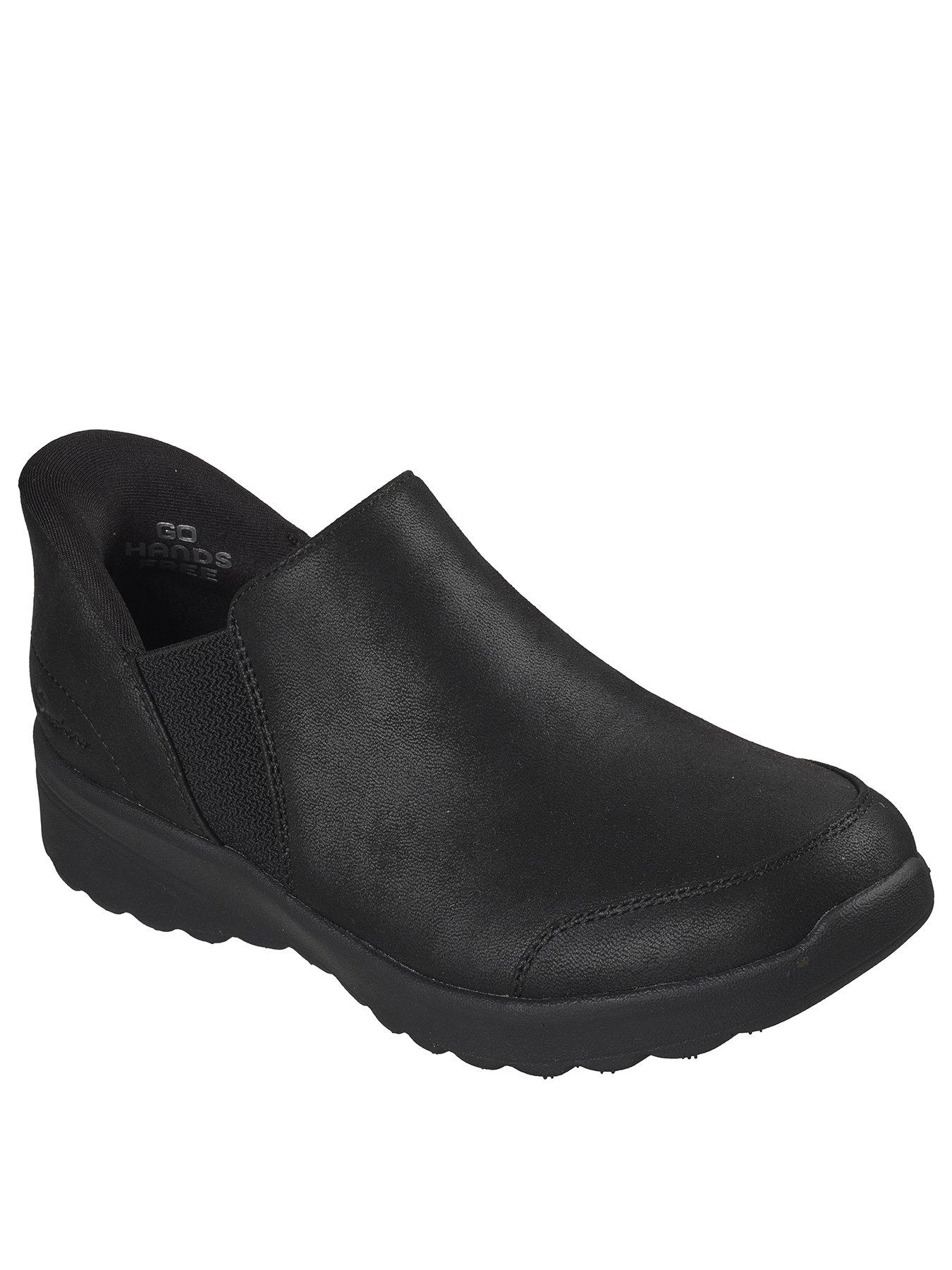 Image 2 of 6 of Skechers Women's Slip-In Relaxed Fit Booties - Black