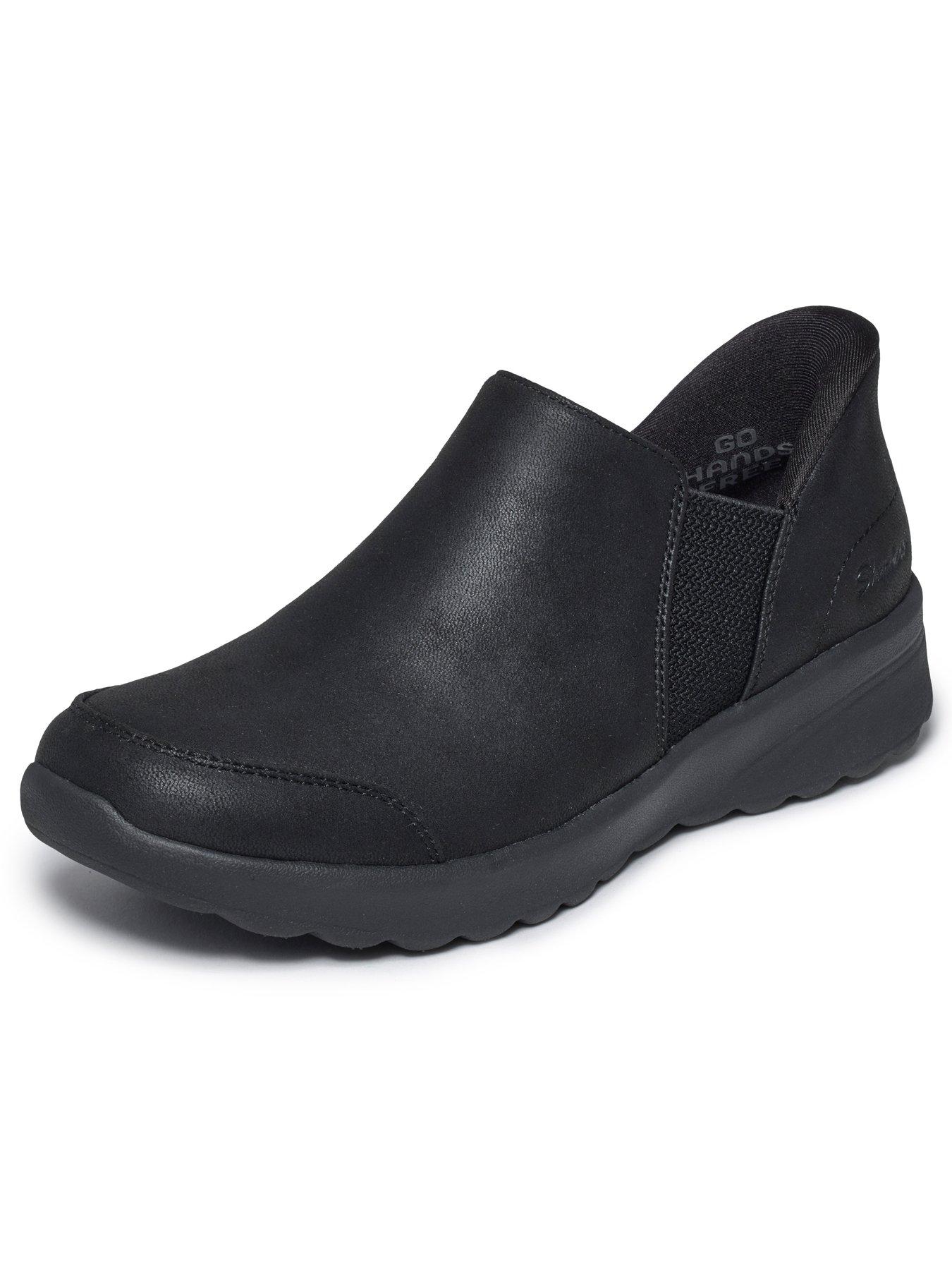 Image 5 of 6 of Skechers Women's Slip-In Relaxed Fit Booties - Black