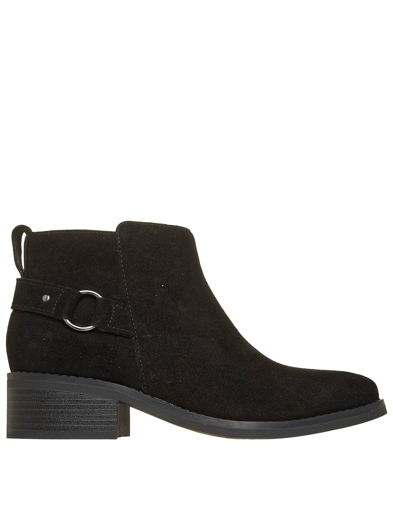 Image 1 of 6 of Skechers Women's Memory Foam Ankle Booties - Black